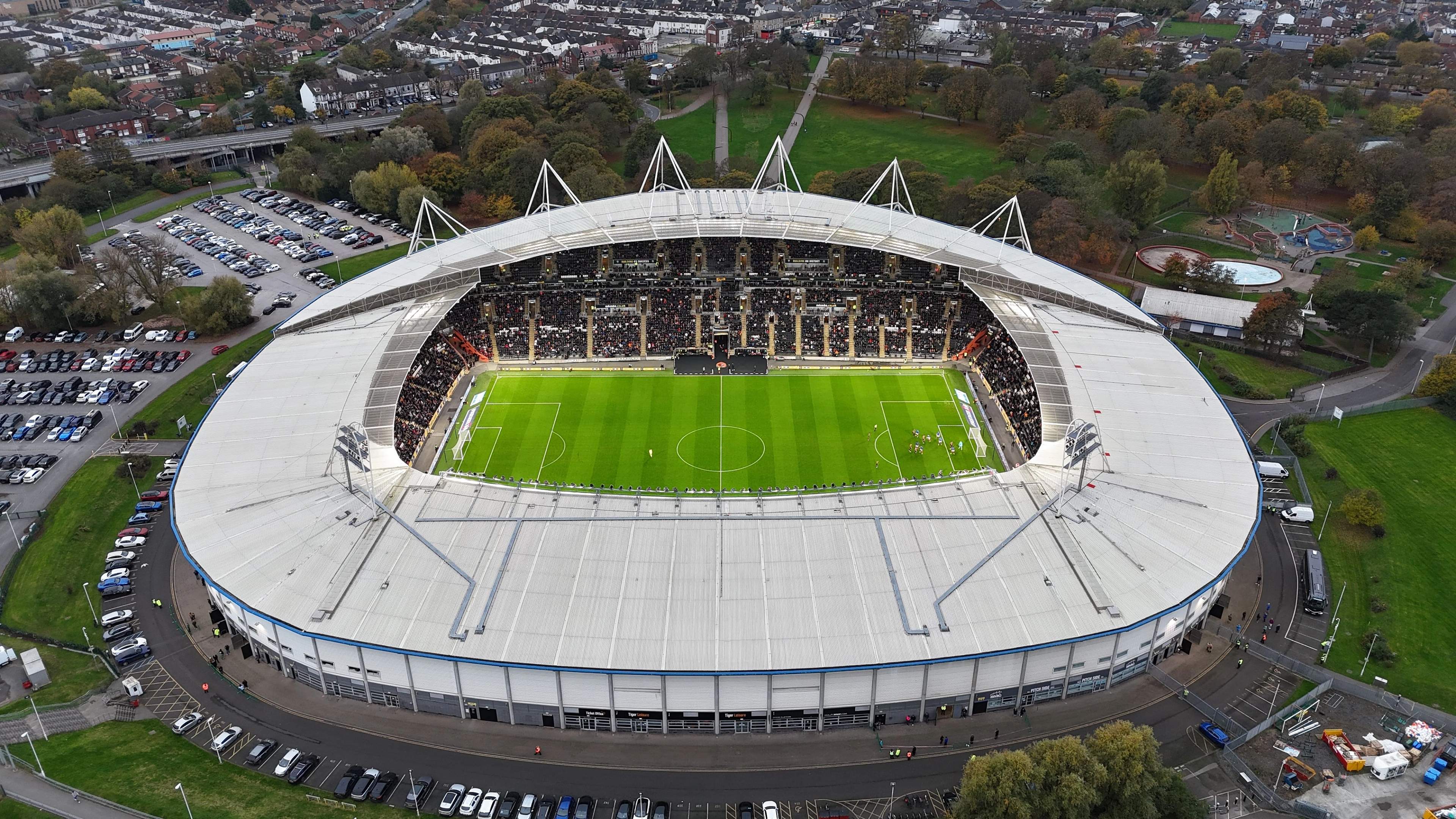 MKM Stadium, home of Hull City
