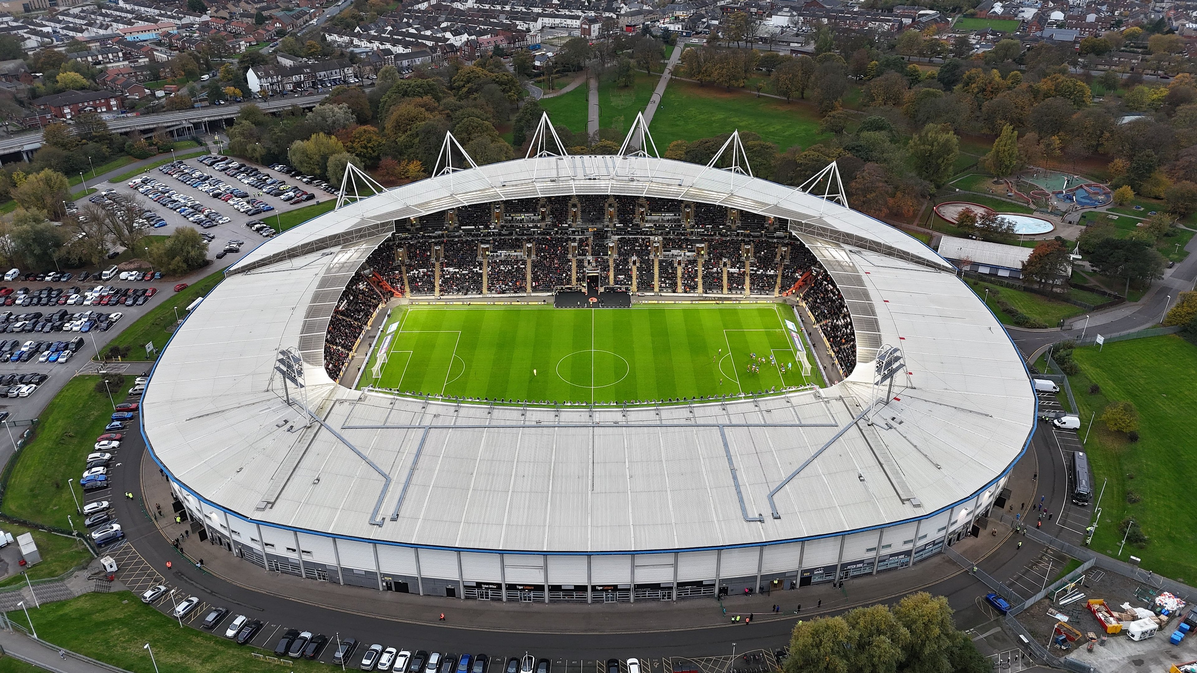 MKM Stadium, home of Hull City
