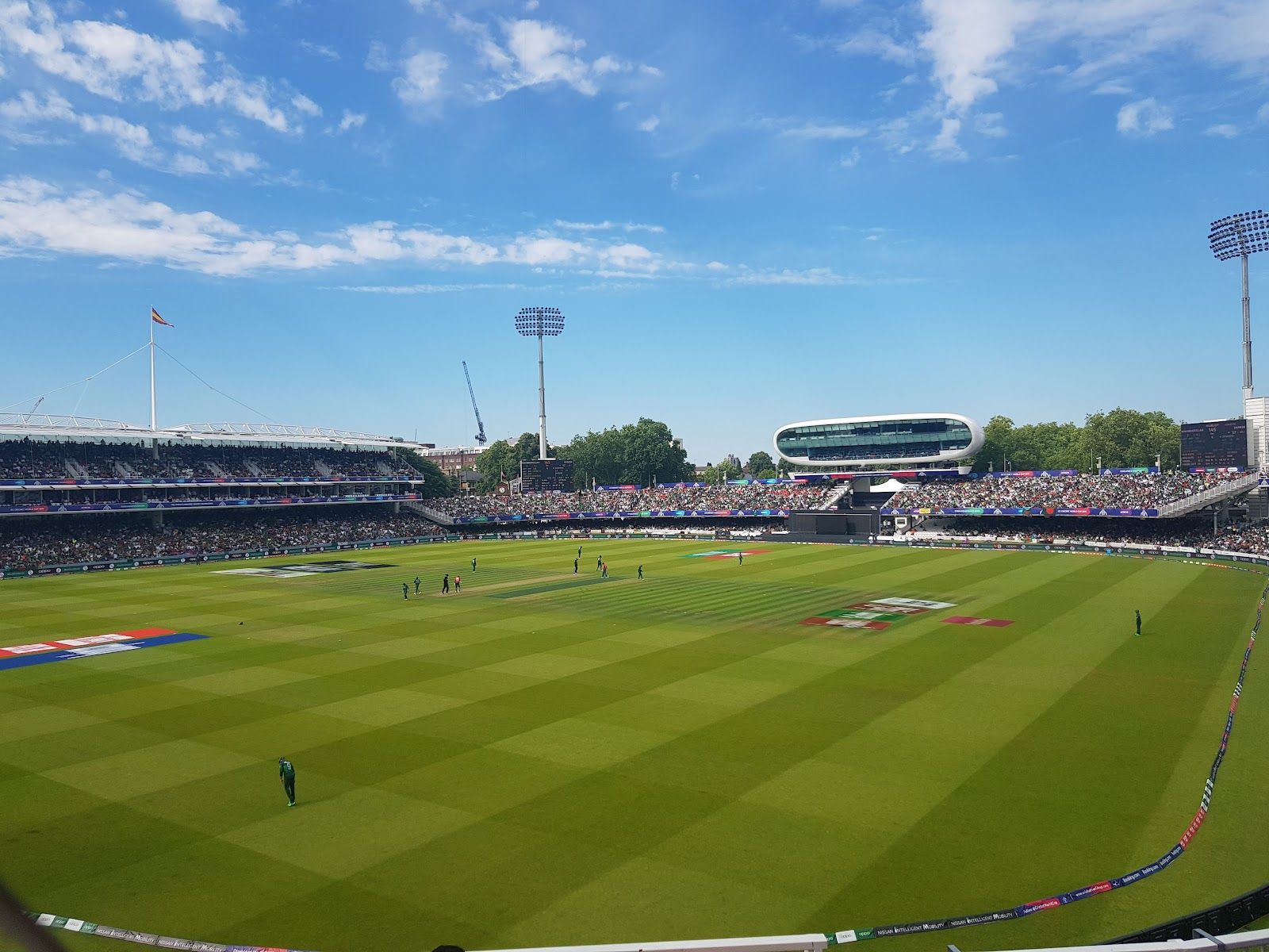 A full house for a day's play at Lord's