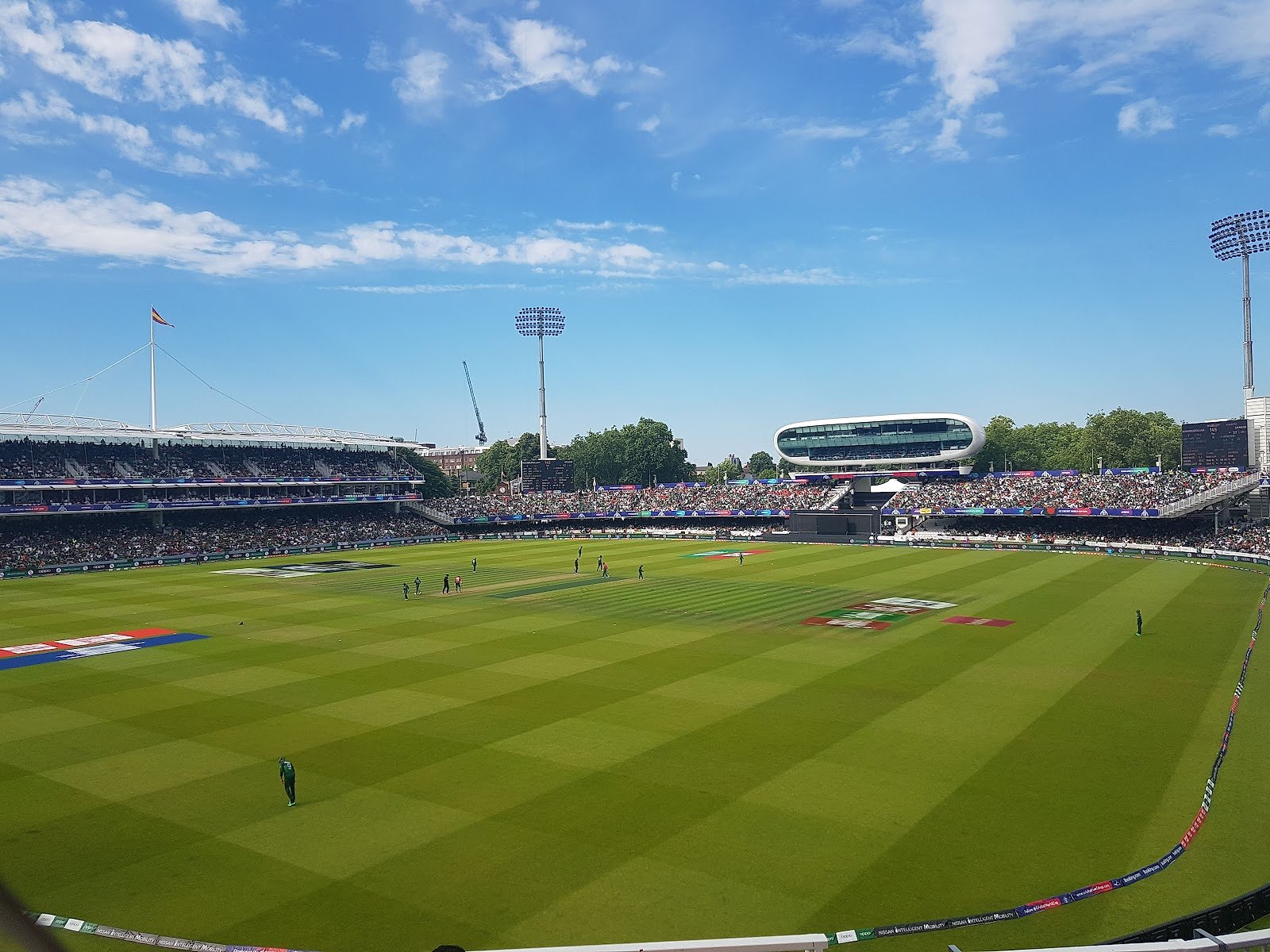 A full house for a day's play at Lord's