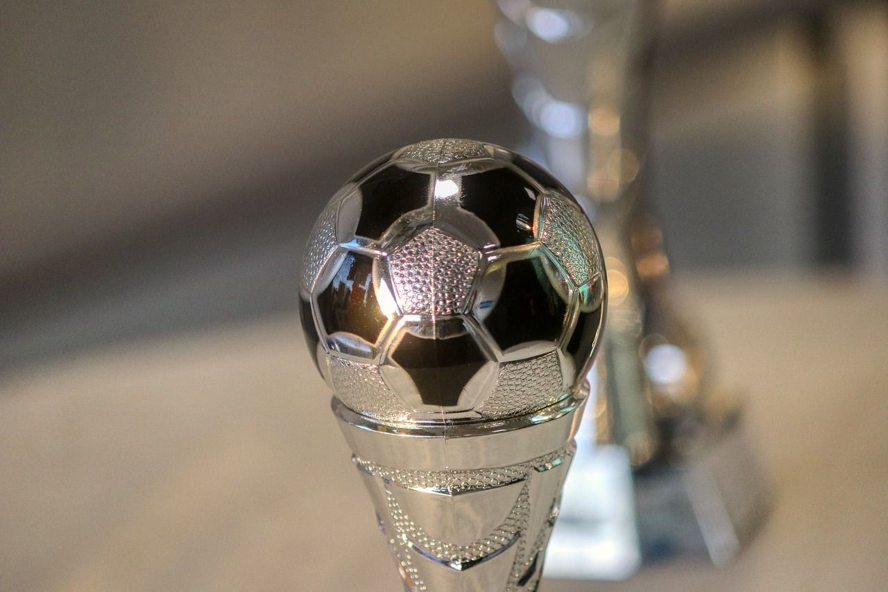 Football trophy cup, representing the League Cup competition