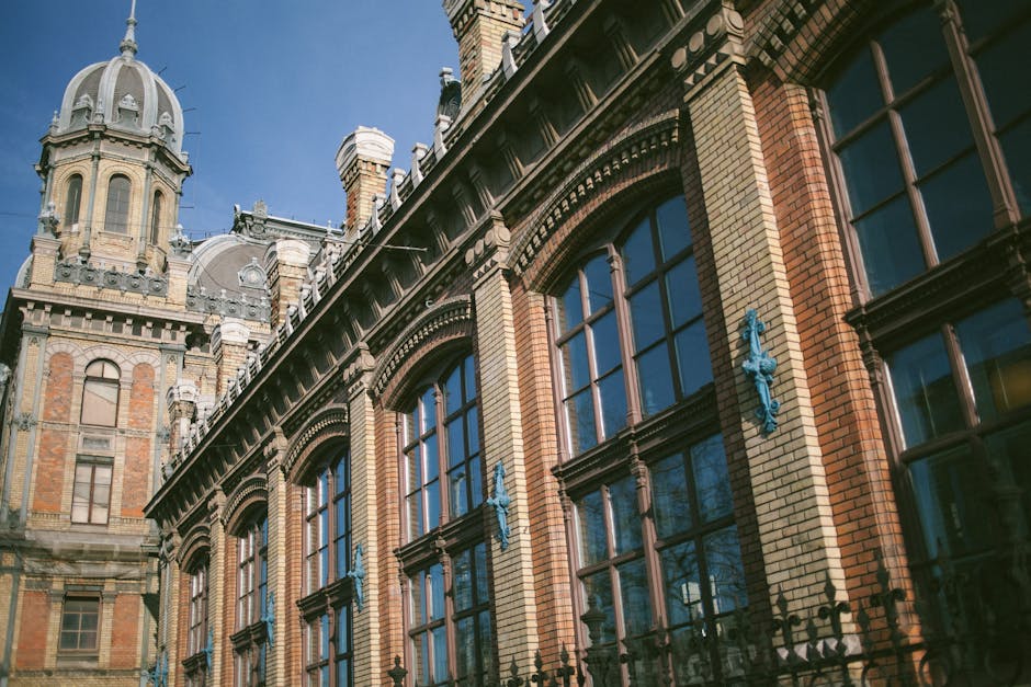 Nyugati railway station in Budapest, a historic stop on the Orient Express route