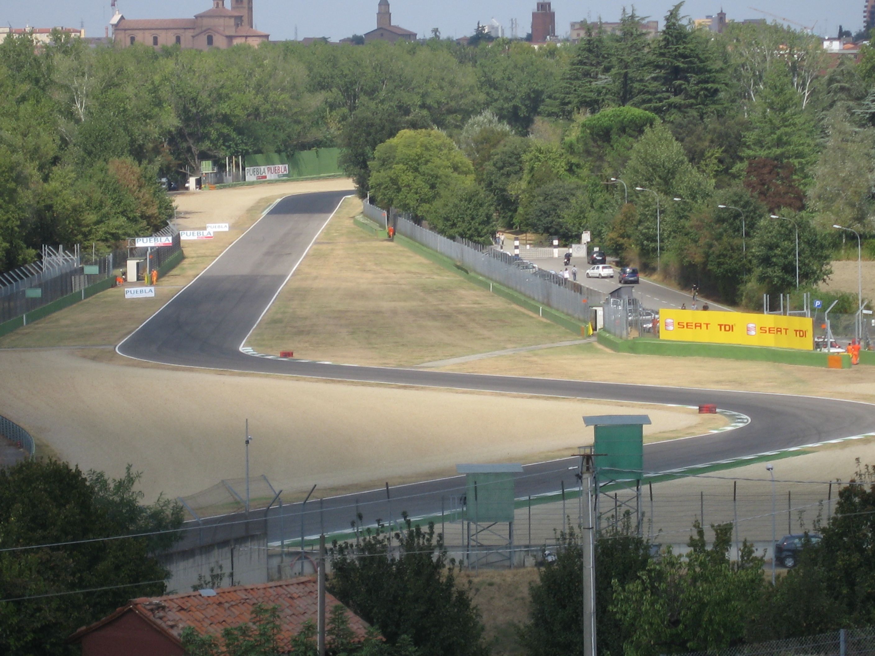 Autodromo Enzo e Dino Ferrari circuit at Imola