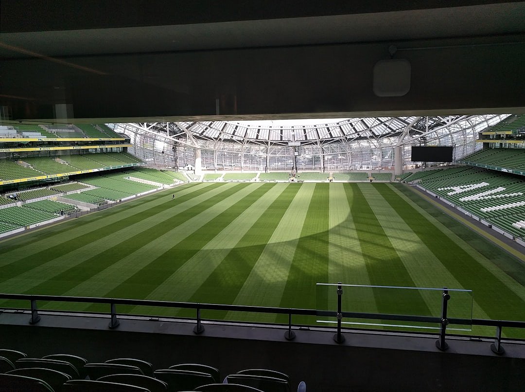 The history of International rugby at Aviva Stadium