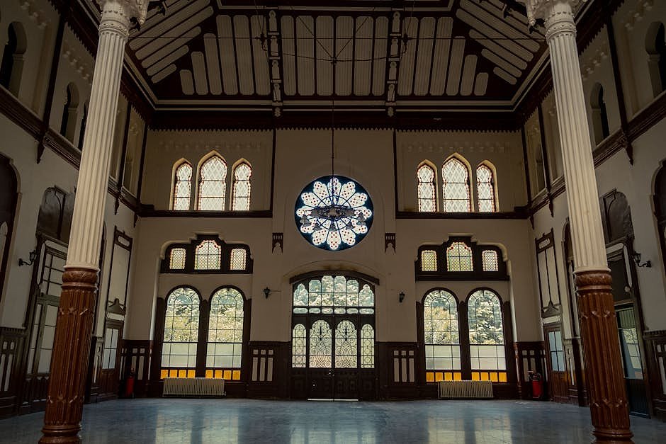 Interior of Sirkeci Train Station in Istanbul, the original eastern terminus of the Orient Express