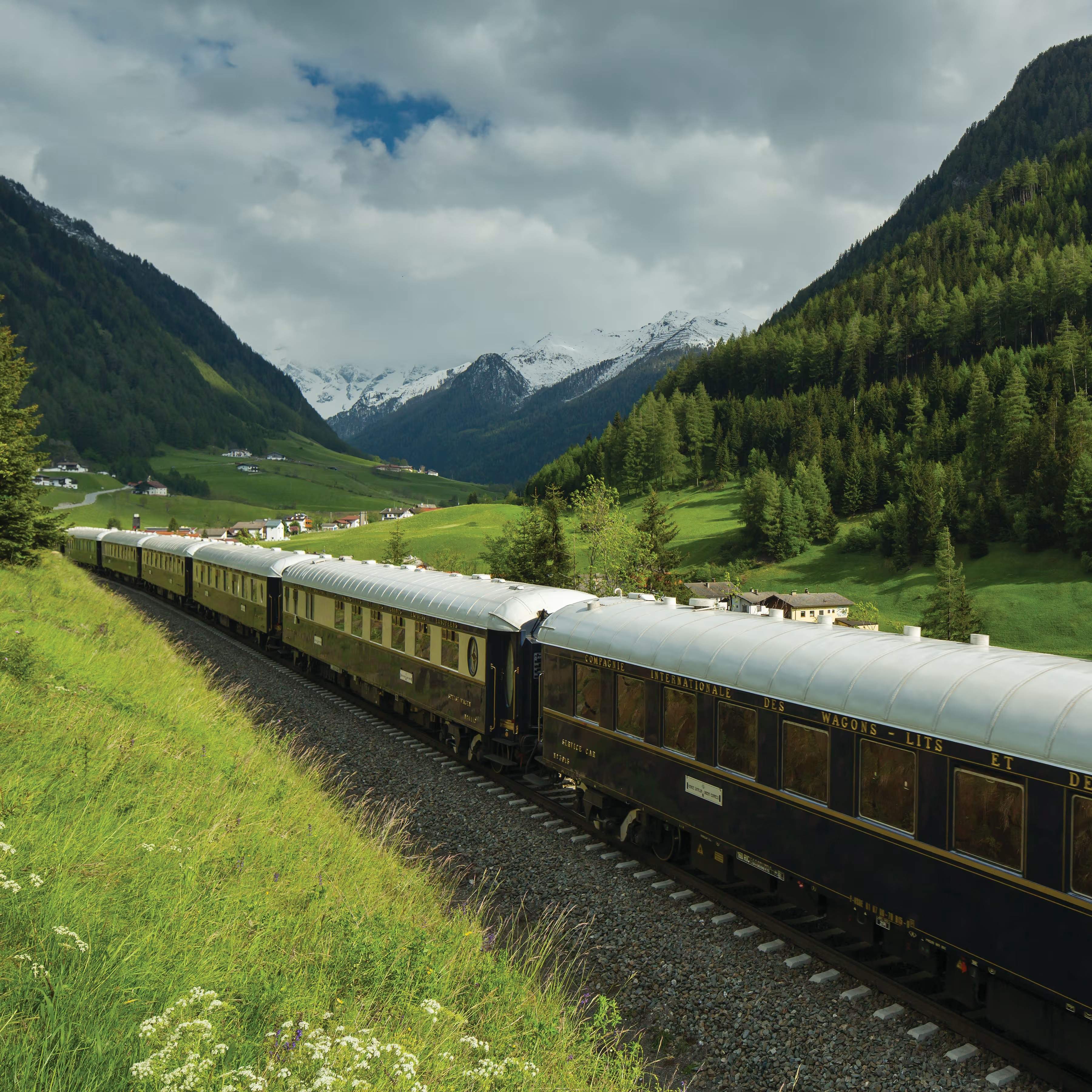 Venice Simplon-Orient-Express with a view