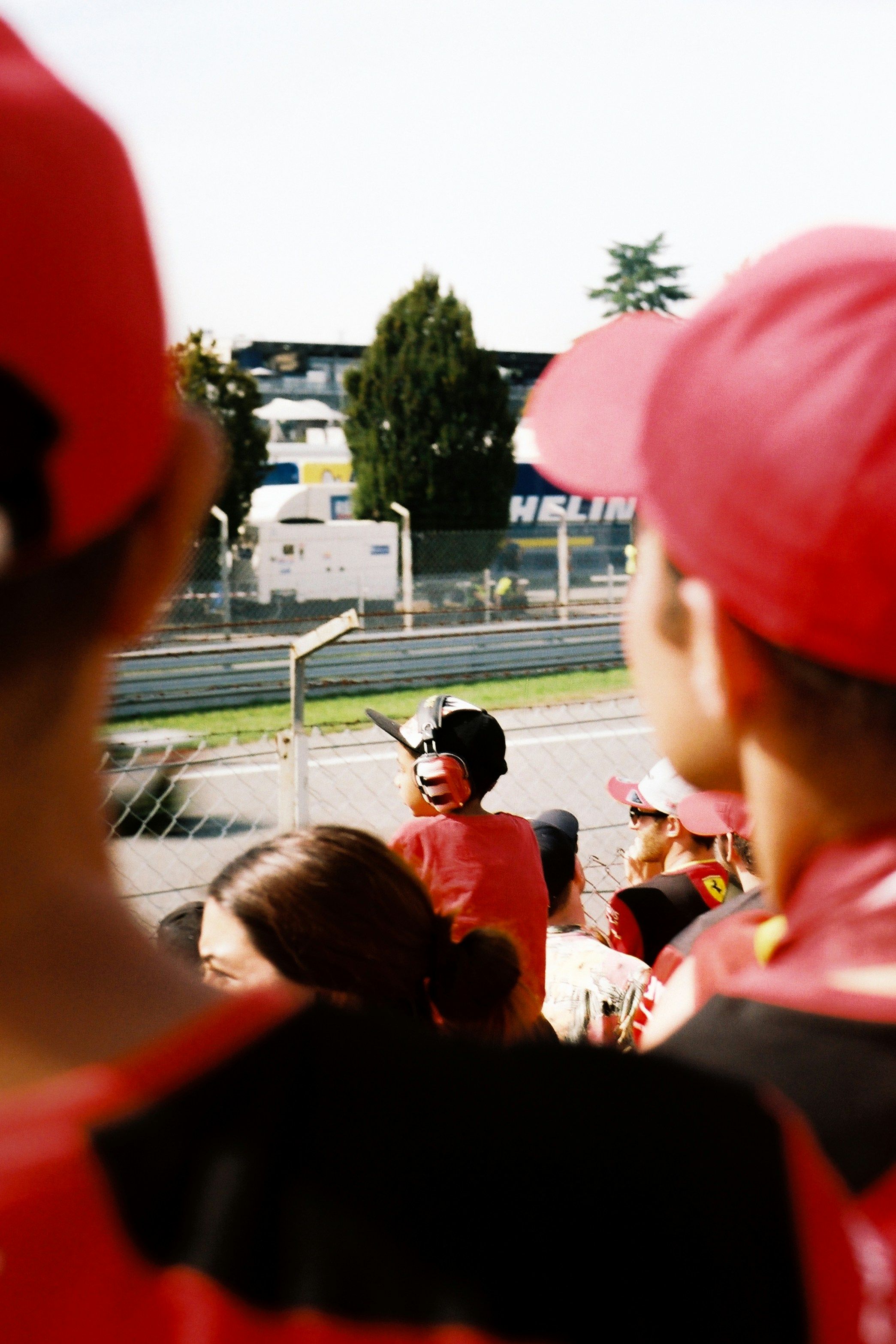 Saturday qualifying and Sunday race from the grandstand