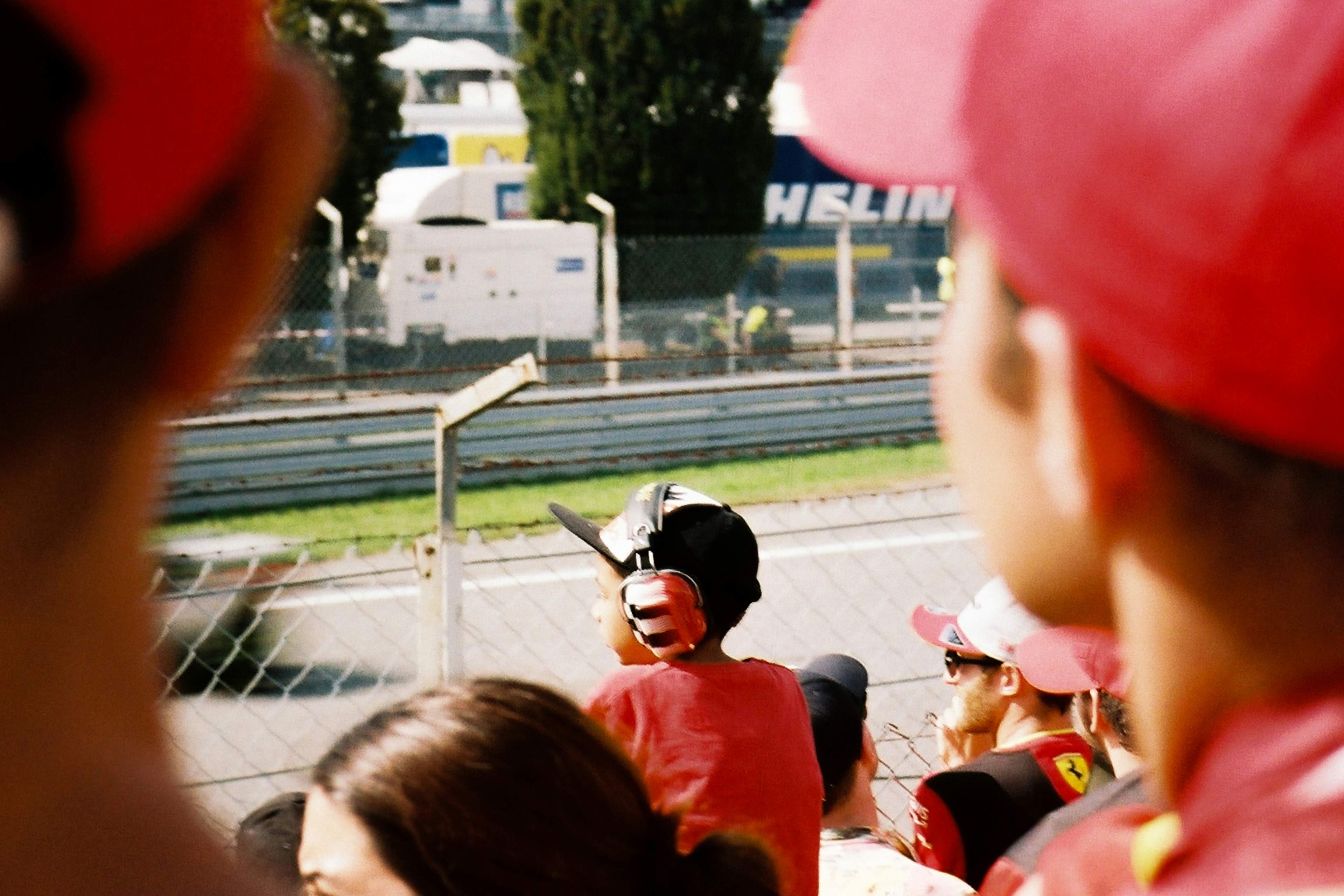 Saturday qualifying and Sunday race from the grandstand