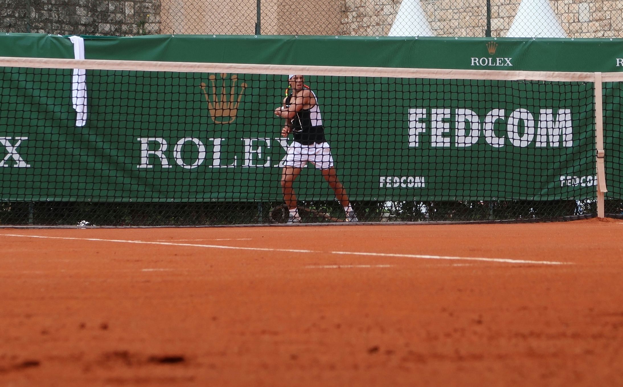 Tennis player at Monte-Carlo Rolex ATP Masters 1000