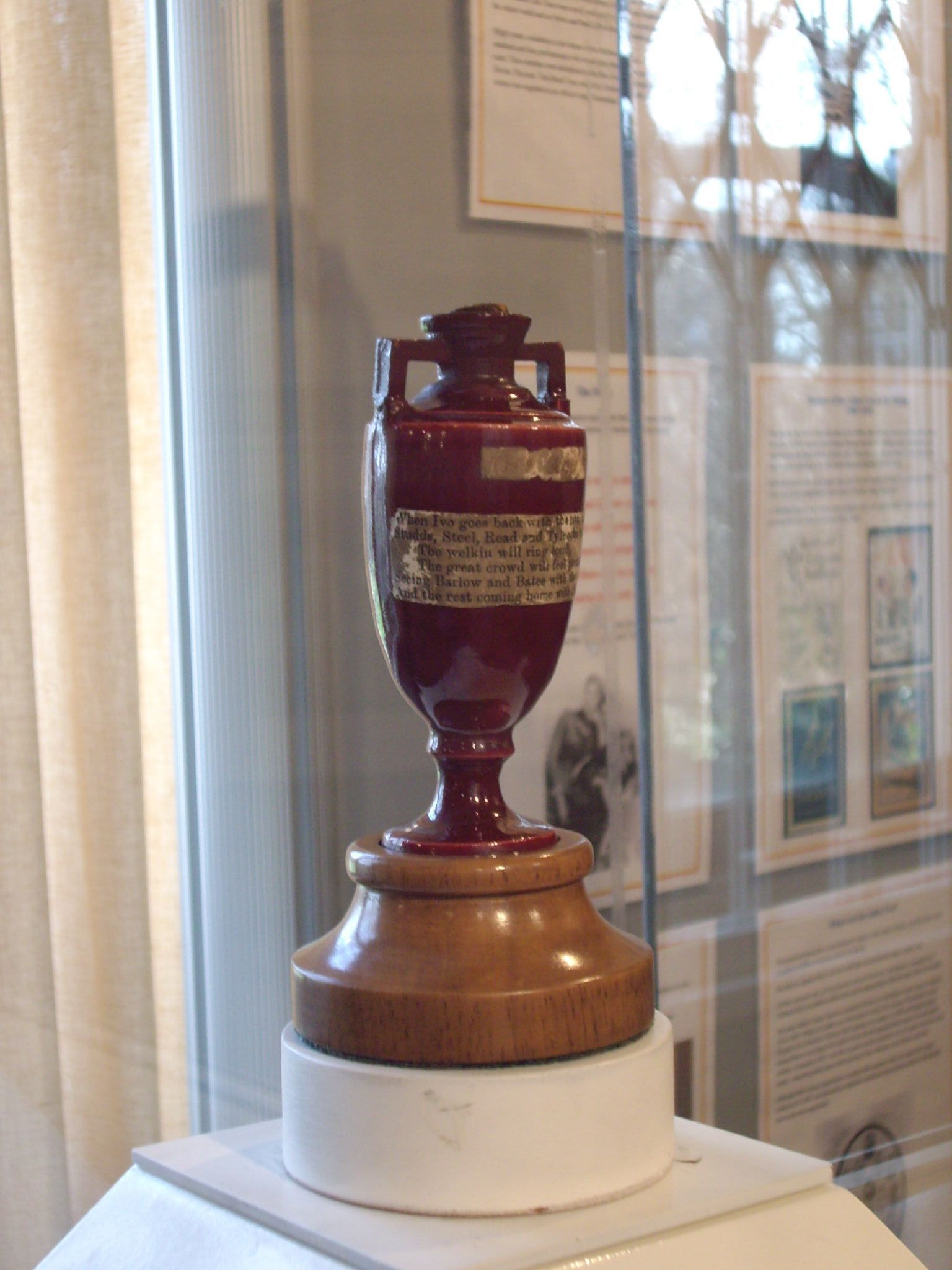 The Ashes urn