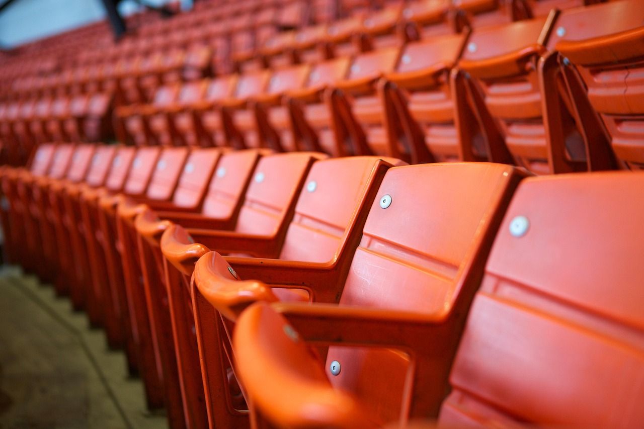 Grandstand seating at a major sporting venue, reflecting the Festival's expanded capacity