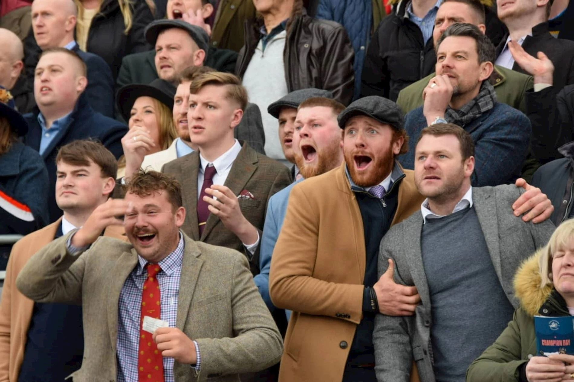 Cheltenham Festival Crowd