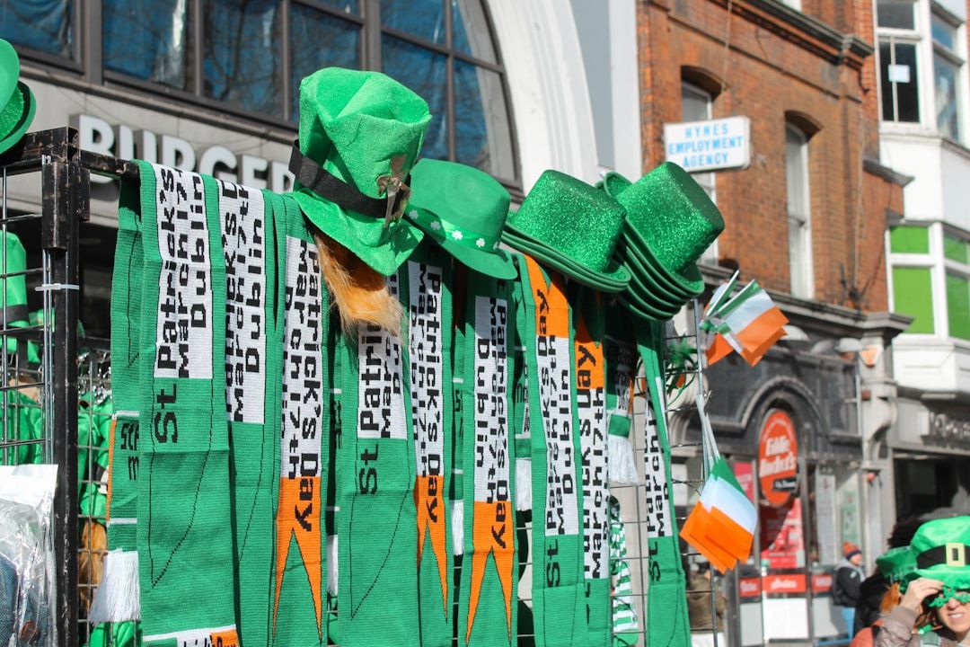 Ireland rugby fans in Dublin on match day