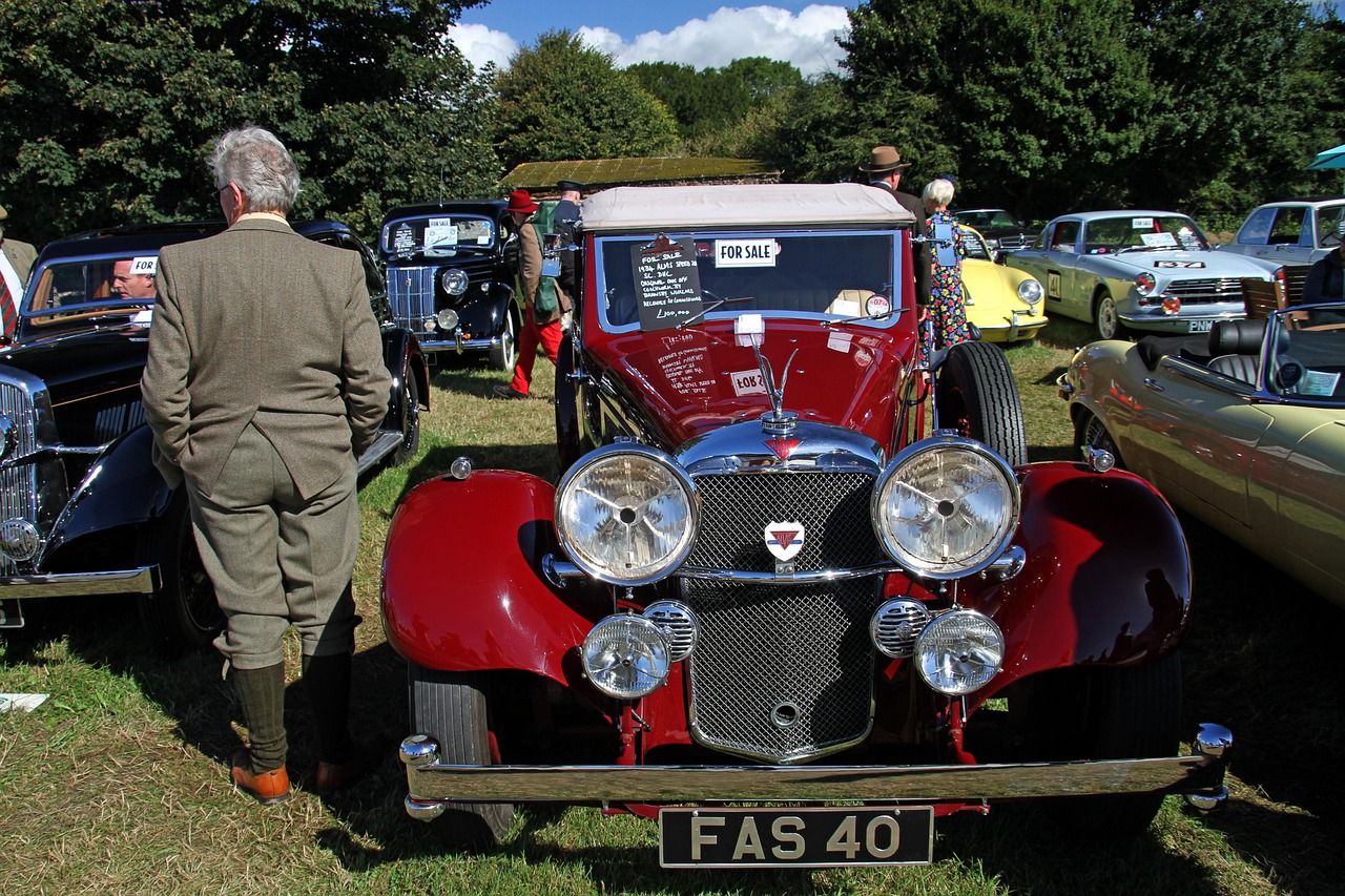 Classic racing car of the type that competed at Goodwood in the early 1960s