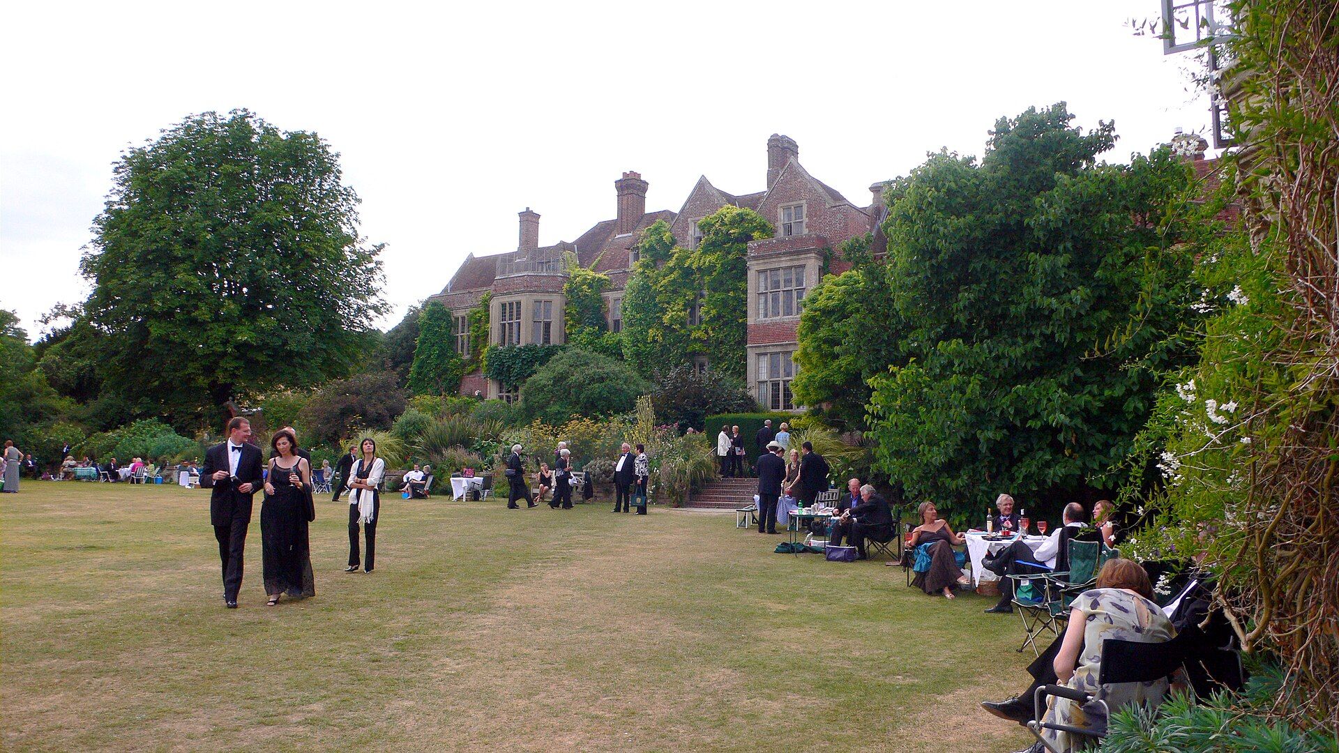 Glyndebourne Opera House in the Sussex Downs