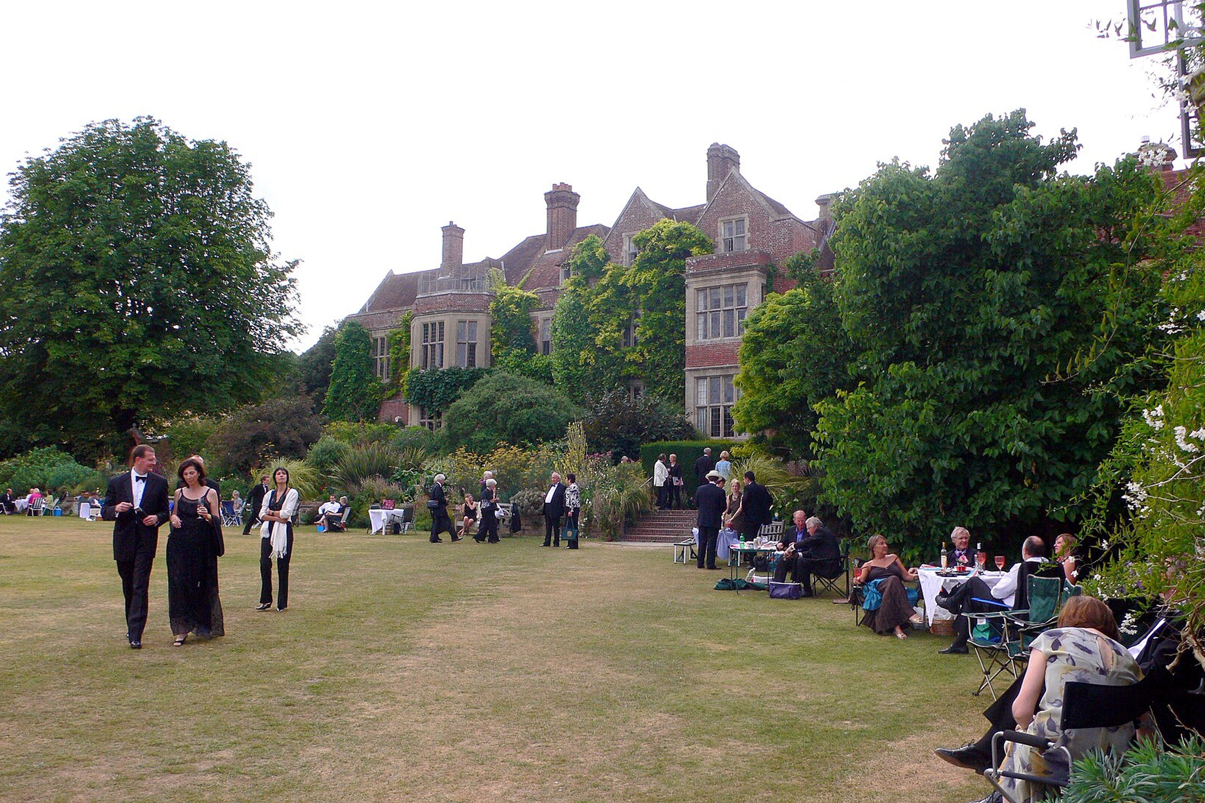 Glyndebourne Opera House in the Sussex Downs