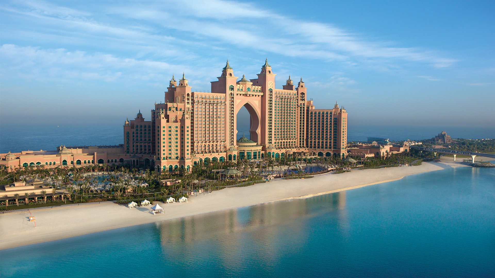 Exterior view of Atlantis The Palm in Dubai