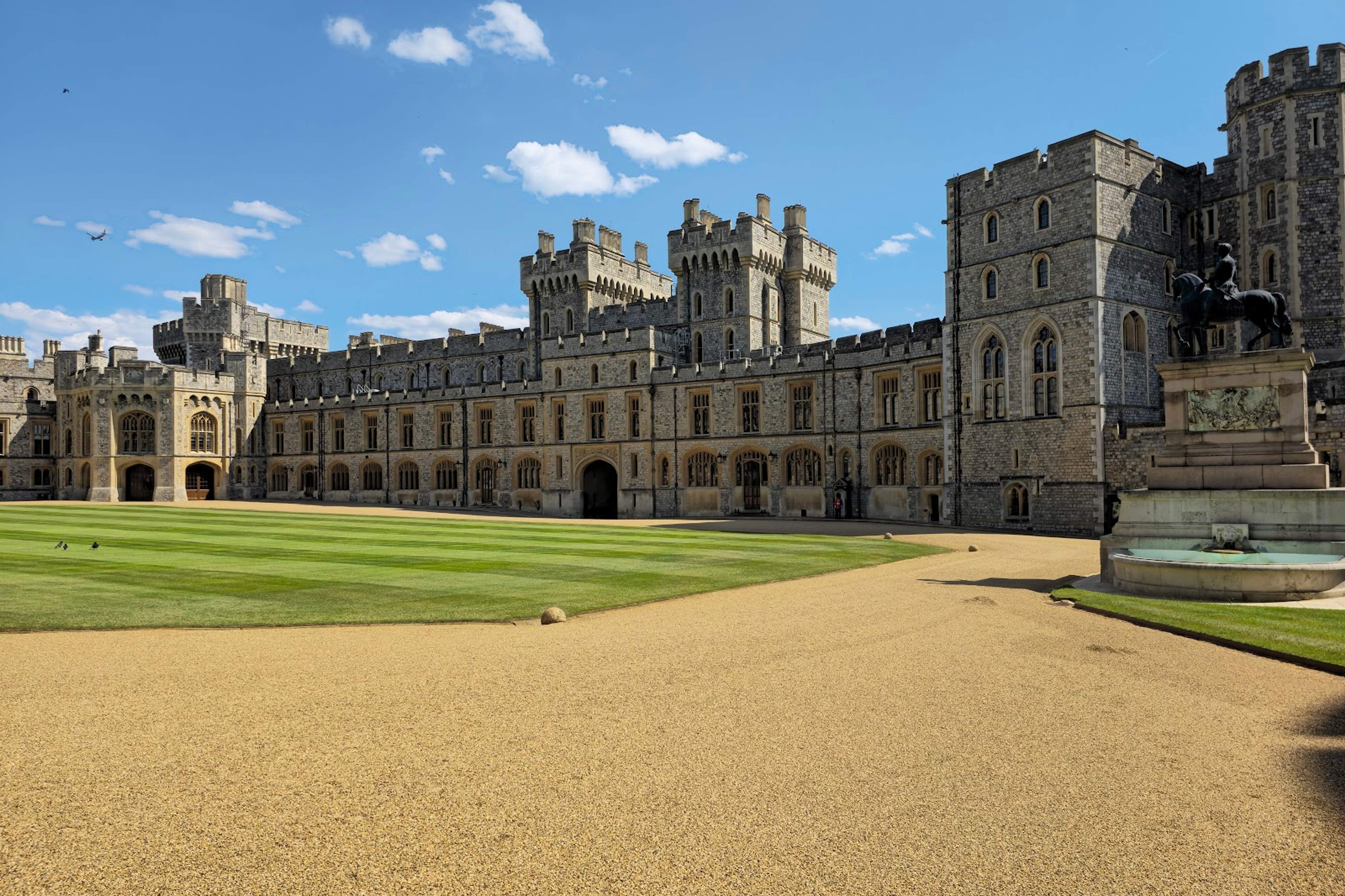Racing under Windsor Castle