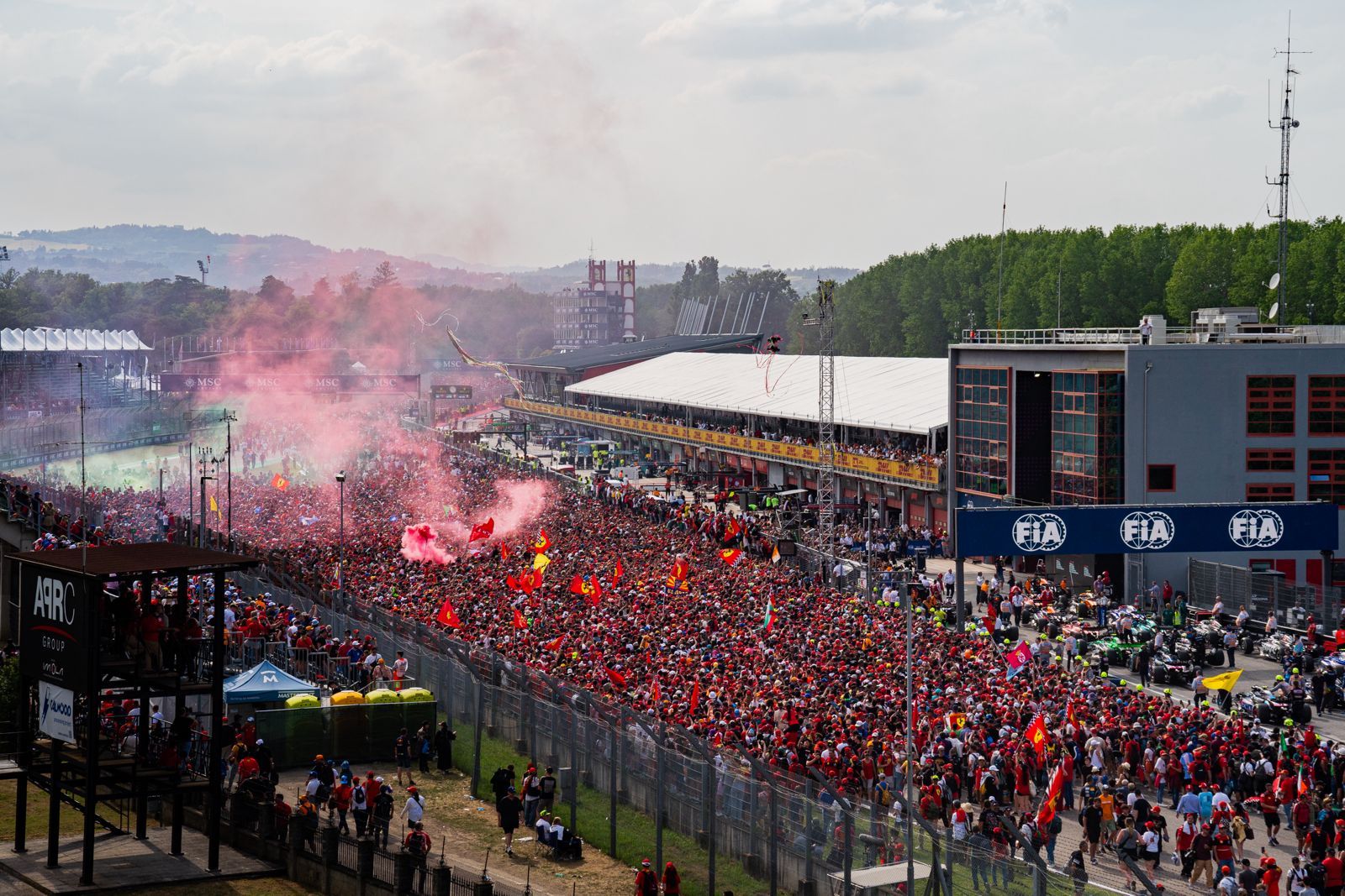 Emilia Romagna Grand Prix race weekend