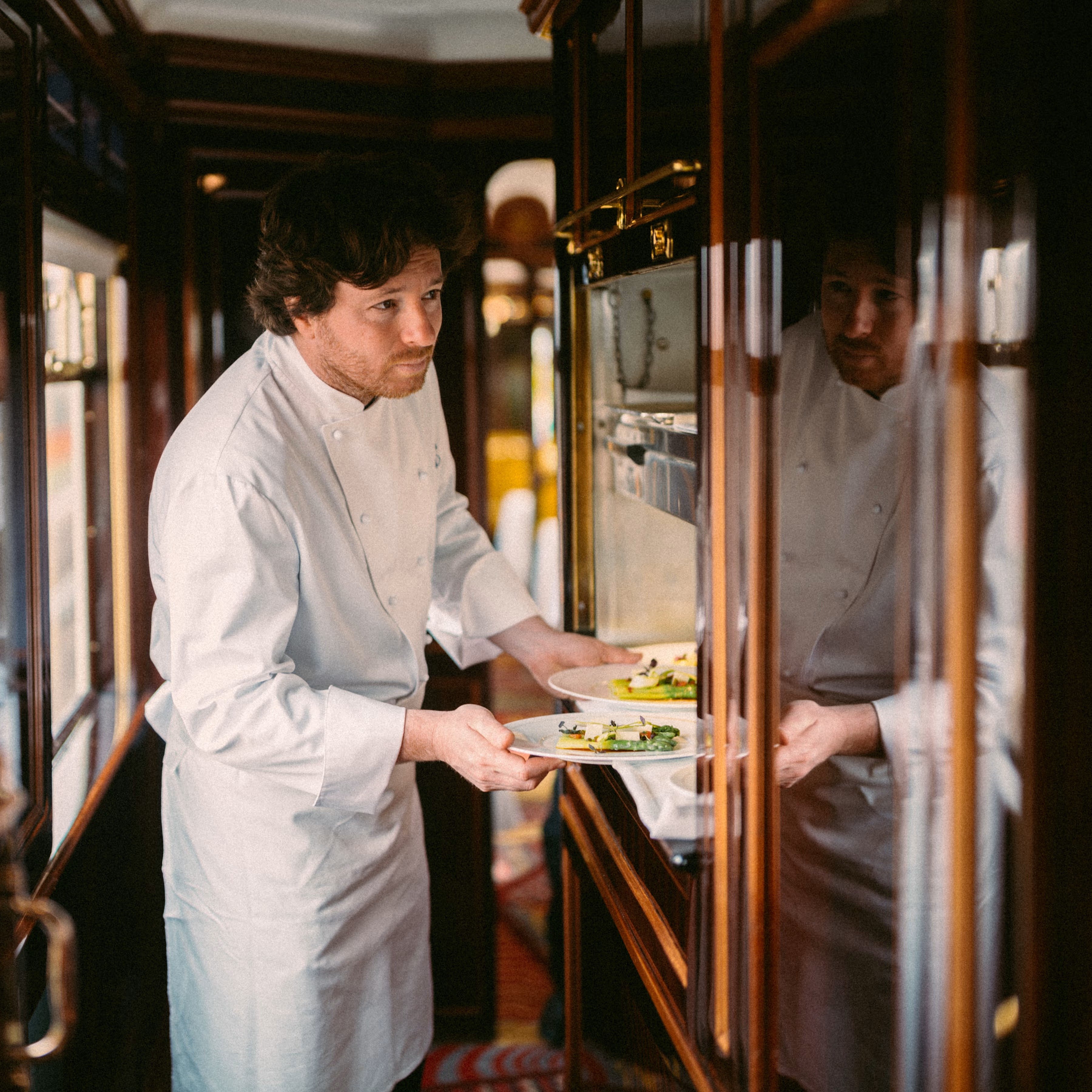 Service on Venice Simplon-Orient-Express in Vienna
