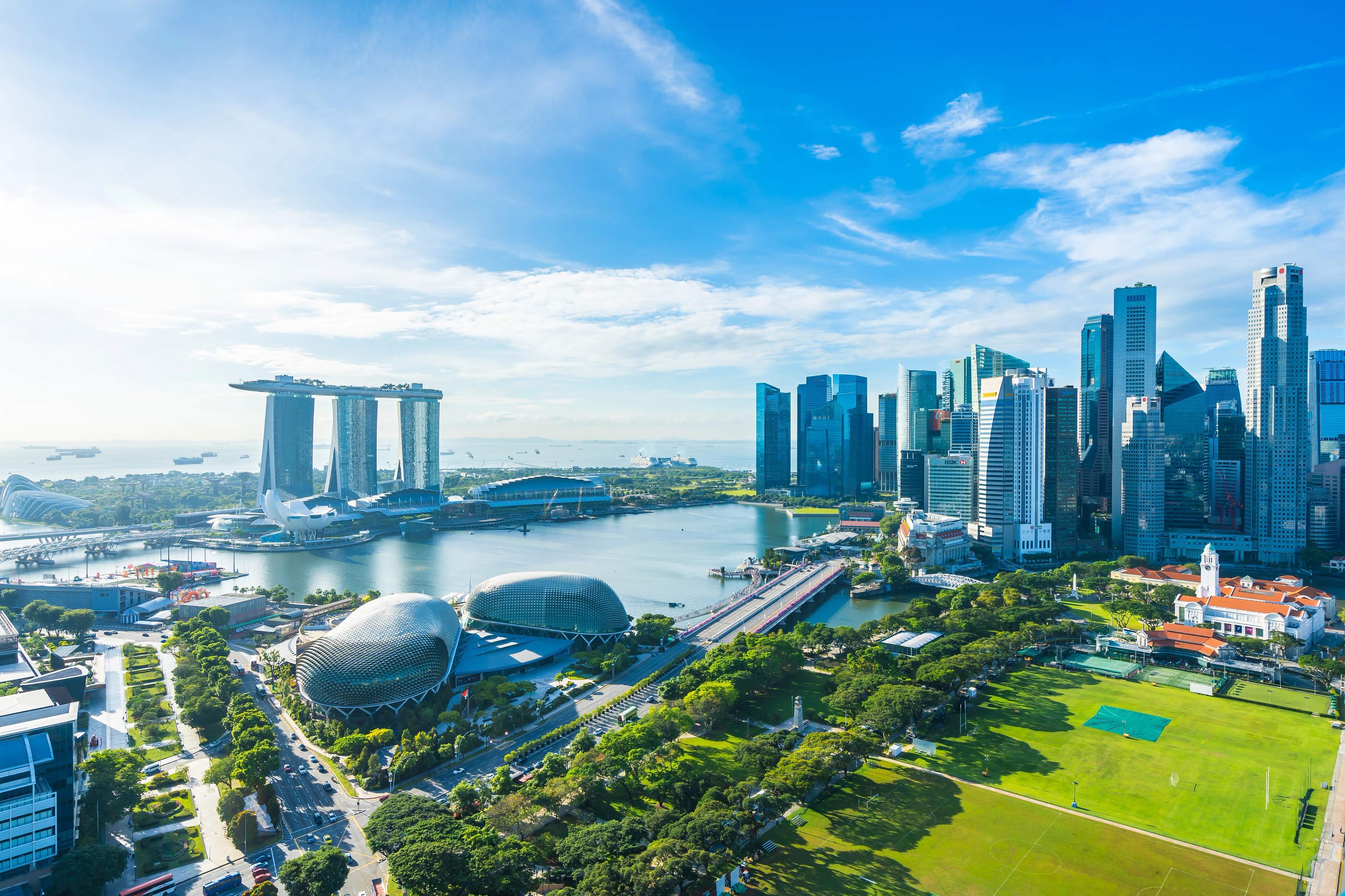 Sunny day in Singapore