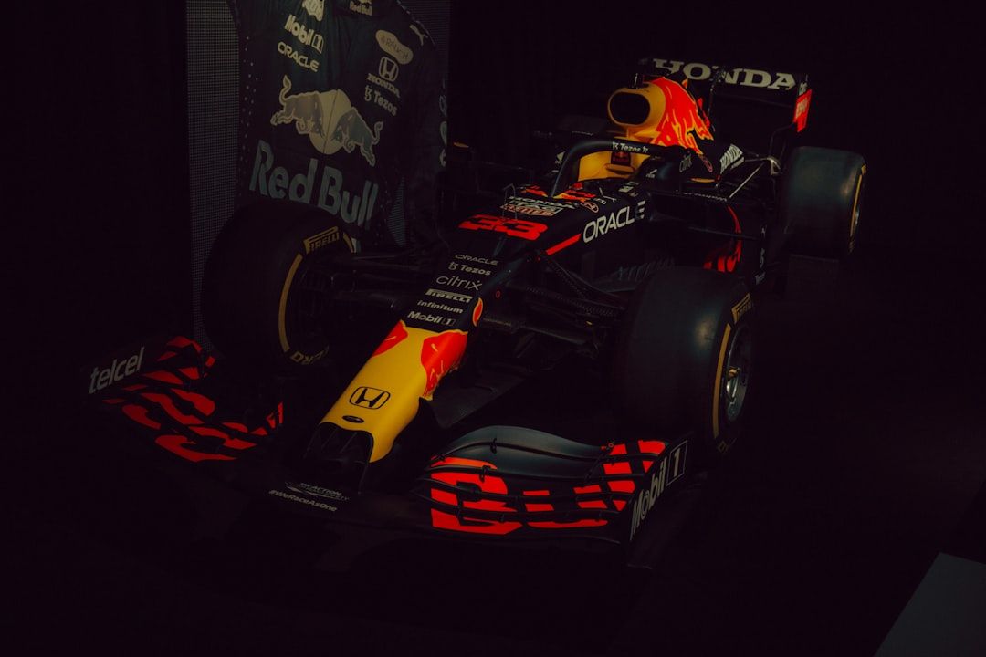 Red Bull Formula 1 car, the team that won the inaugural Miami Grand Prix