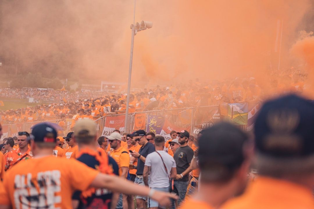 The Orange Army fills the grandstands at a Formula 1 Grand Prix, a sea of orange-clad Dutch fans