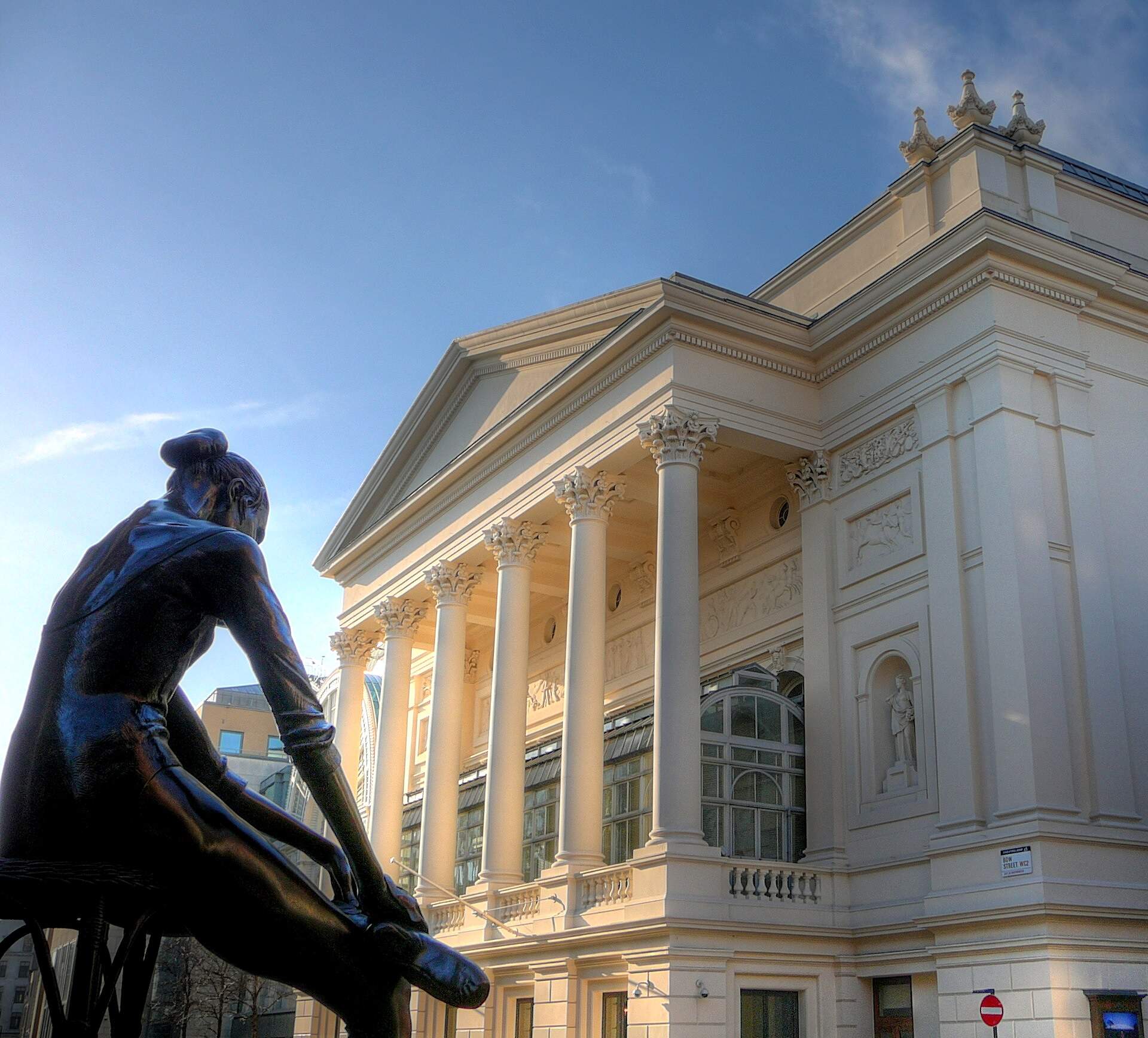 The Royal Opera House in Covent Garden, London