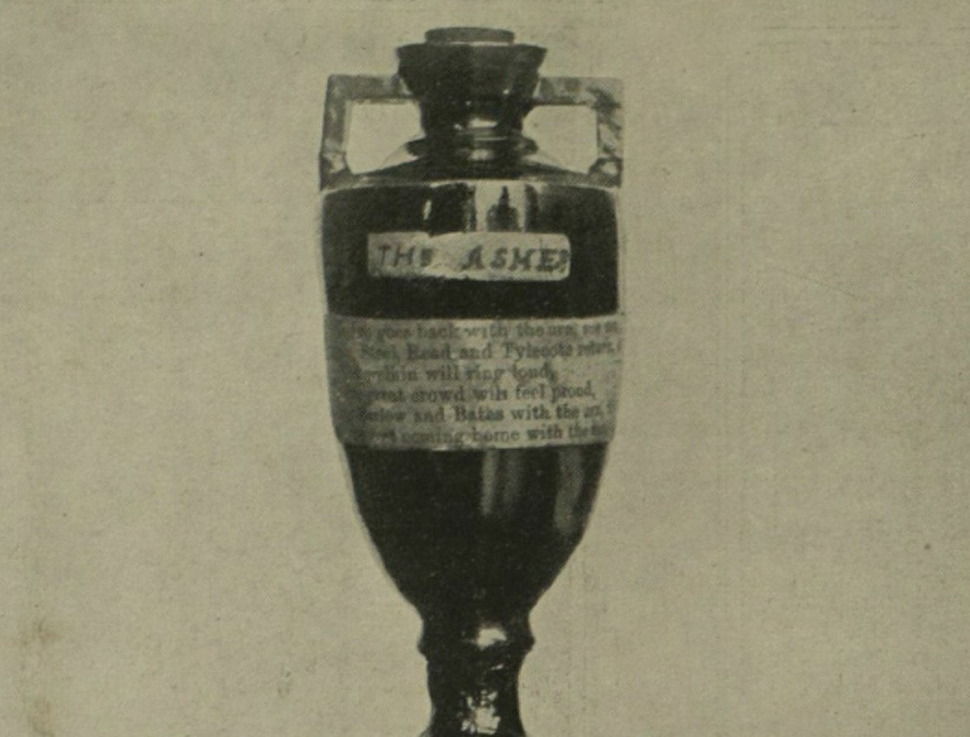 The Ashes urn