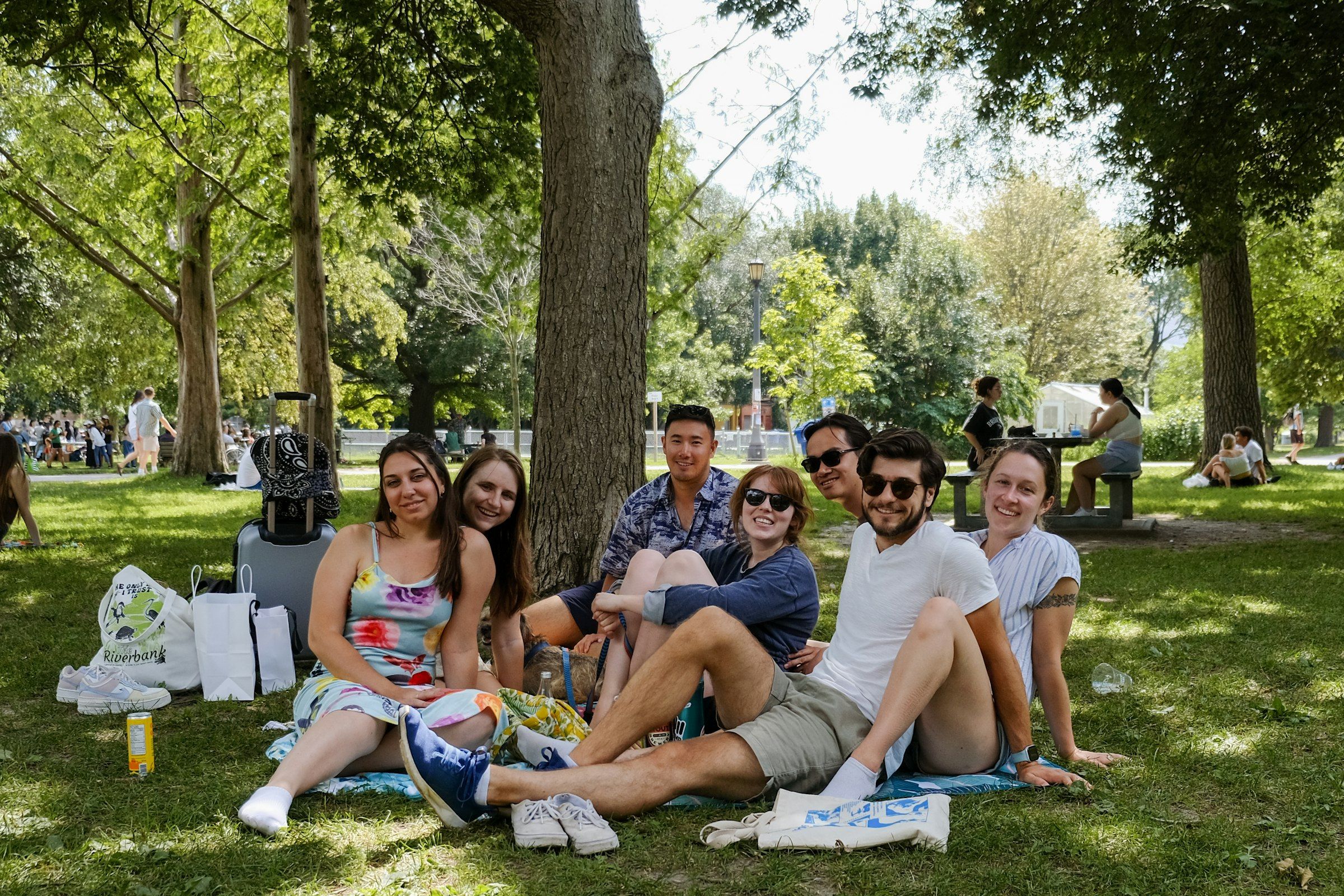 Glyndebourne Festival Opera (a group of people sitting on top of a lush green park)
