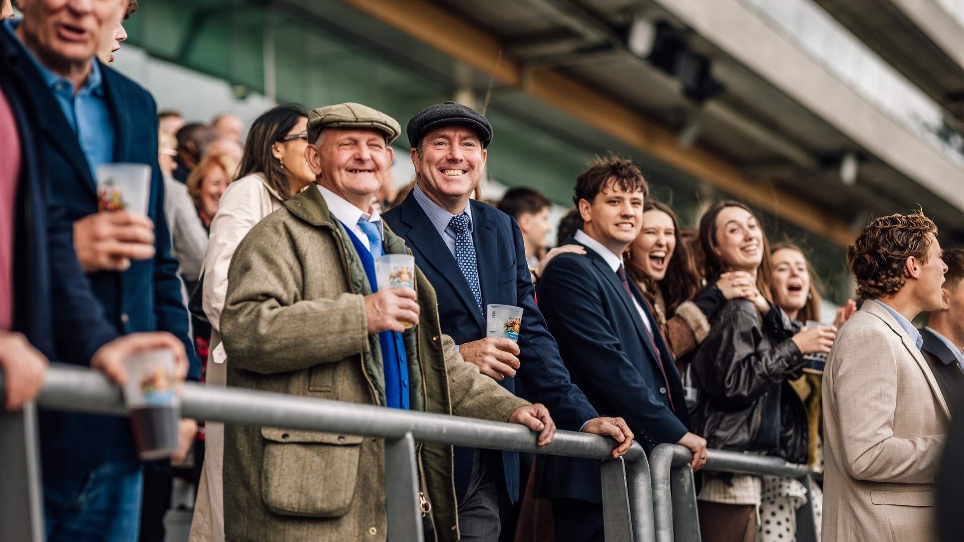 Ascot Racecourse crowd