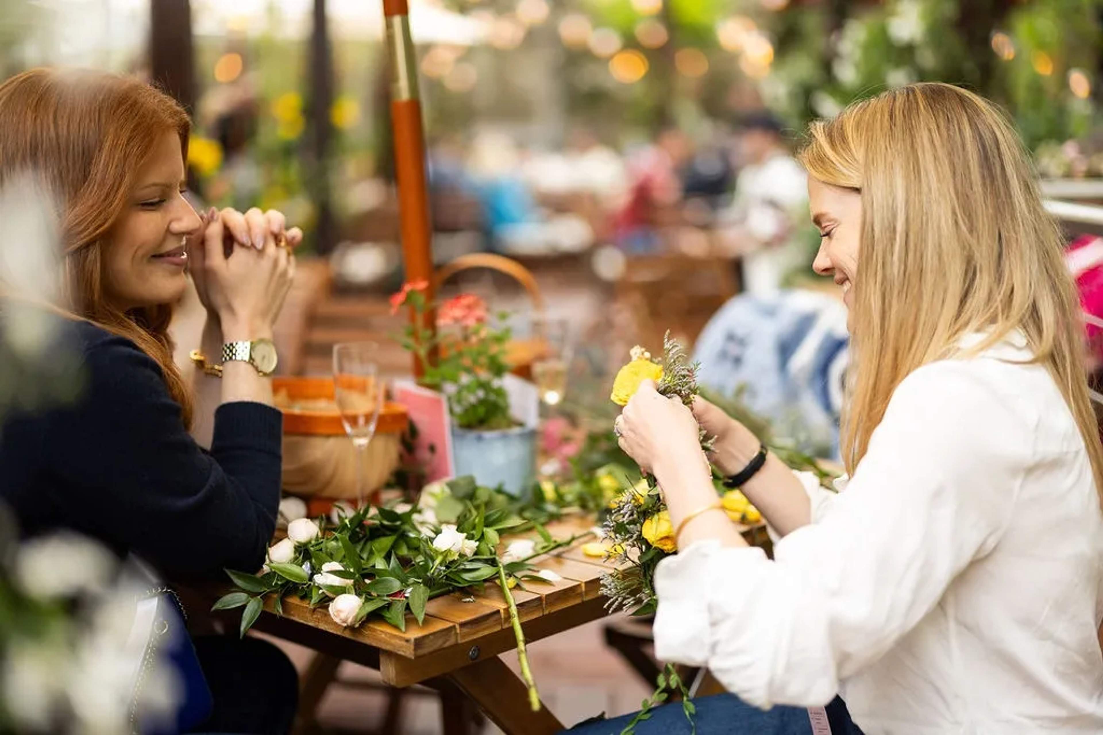Workshops in the Spring Garden at the RHS Chelsea Flower Show