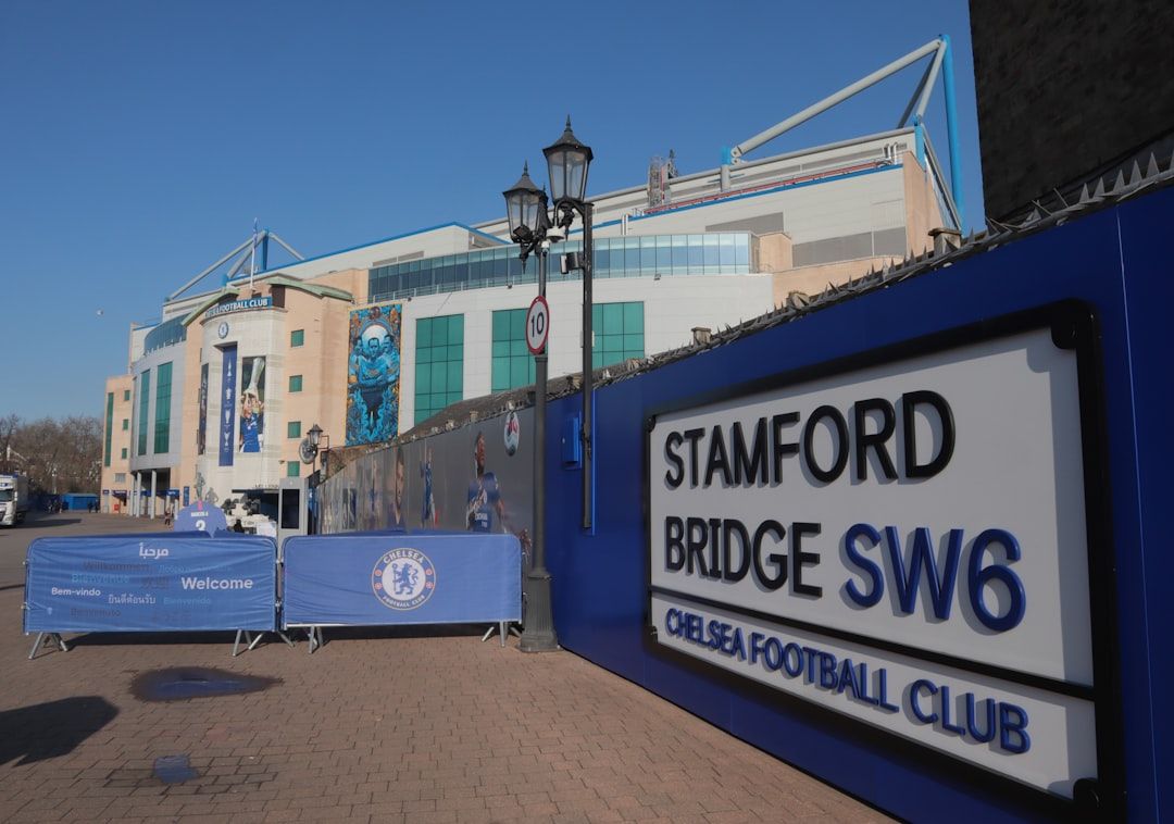 Stamford Bridge exterior, home of Chelsea Football Club