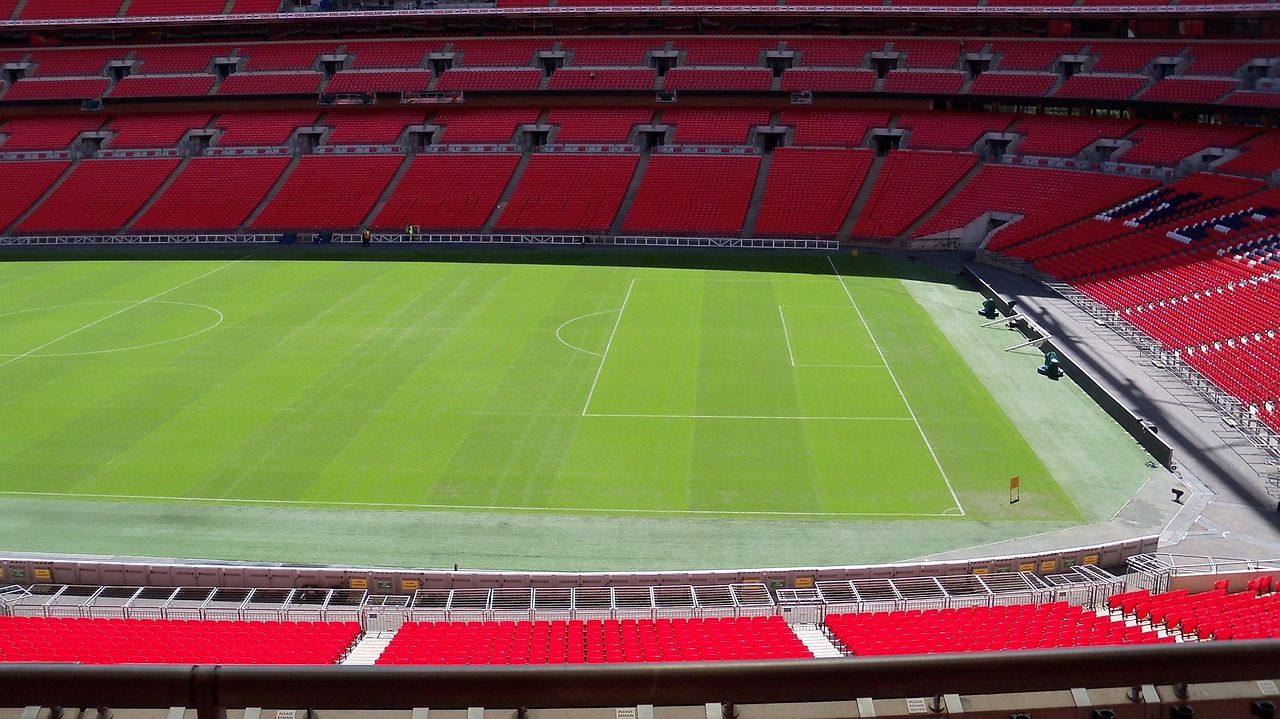 Wembley Stadium in London, a major concert venue