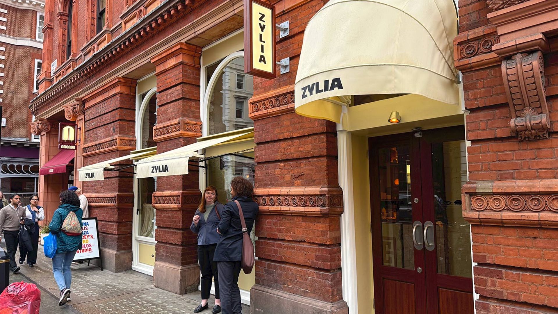 Zylia entrance, Bedford Street, Covent Garden, London