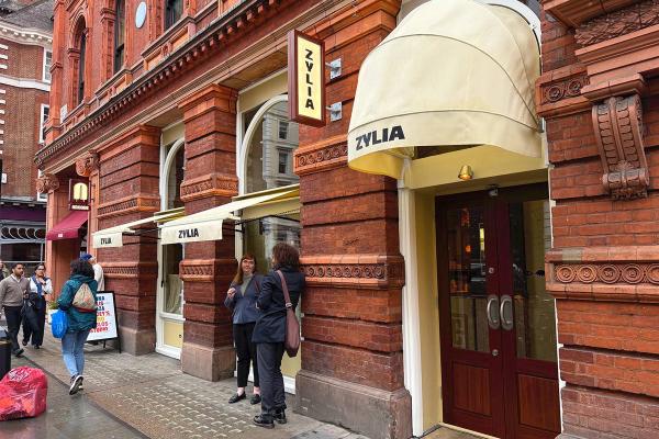 Zylia entrance, Bedford Street, Covent Garden, London