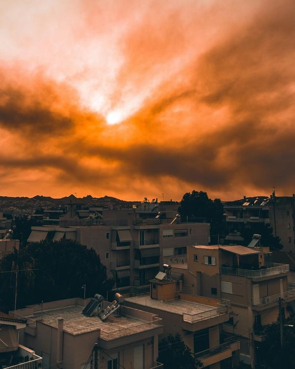 Wildfire in Greece