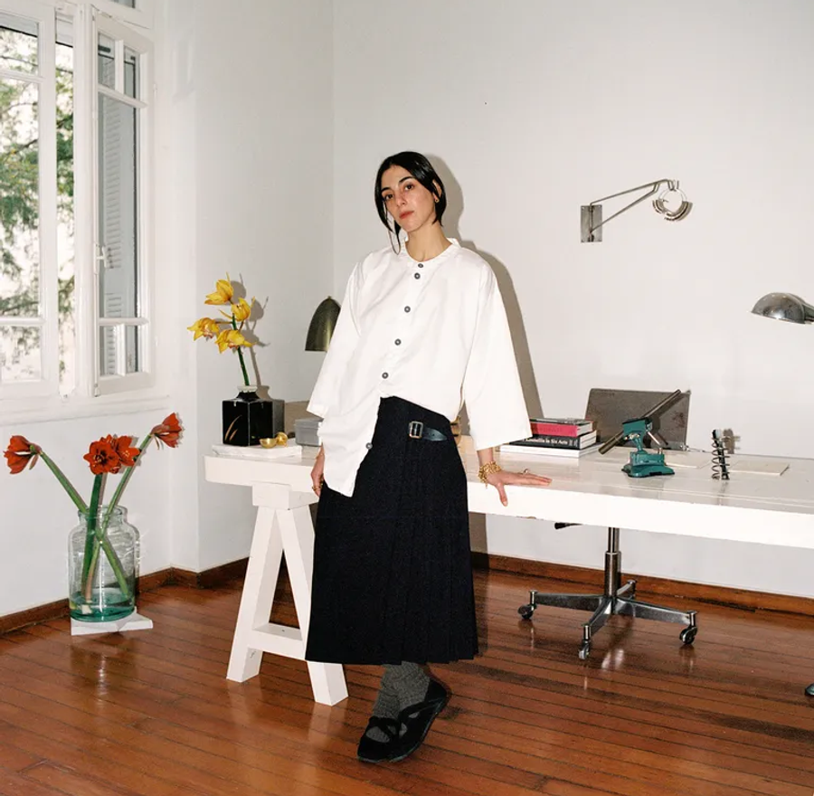 Kiki Karayiannis, jeweller and founder of Vasiliki studio, Athens