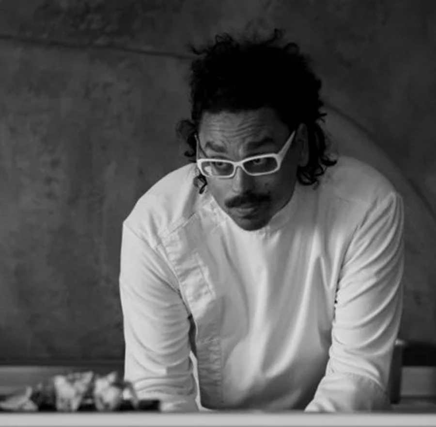 Polychronis Damalas, chef and owner of RawBata, Athens