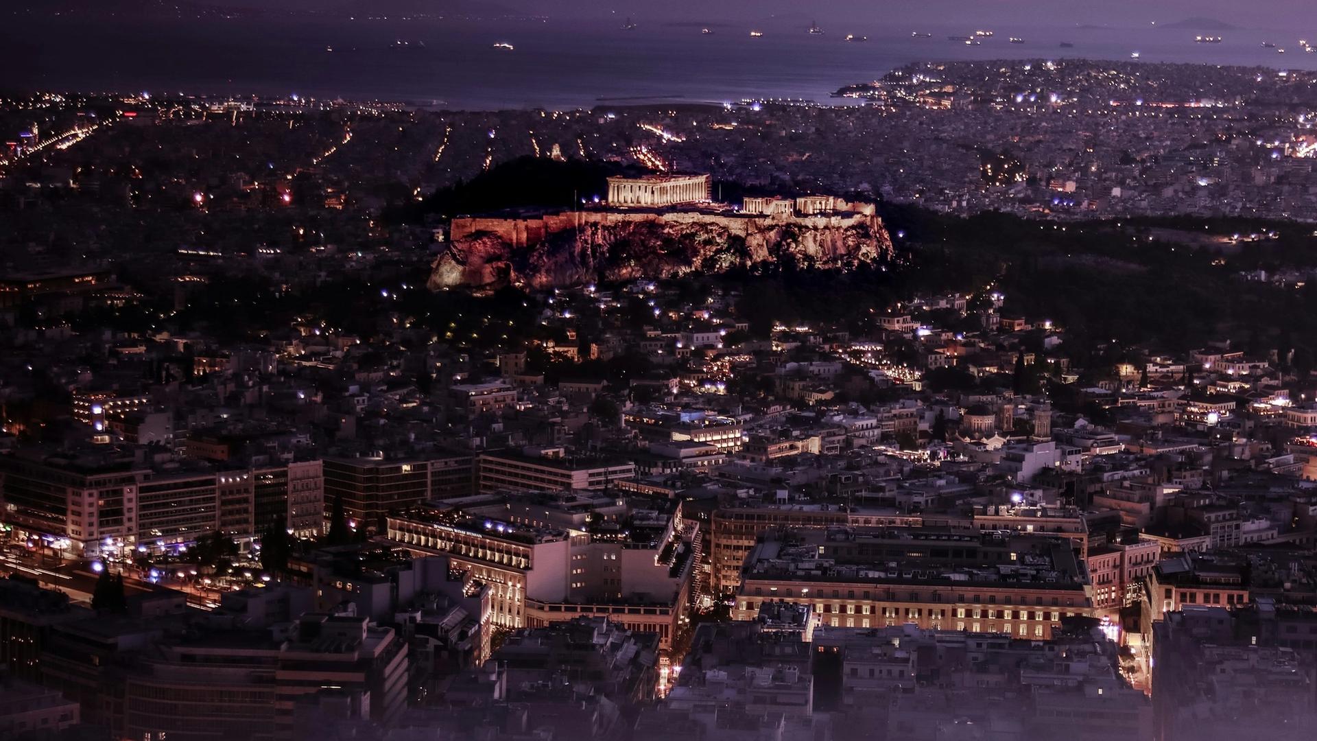 Athens by Night