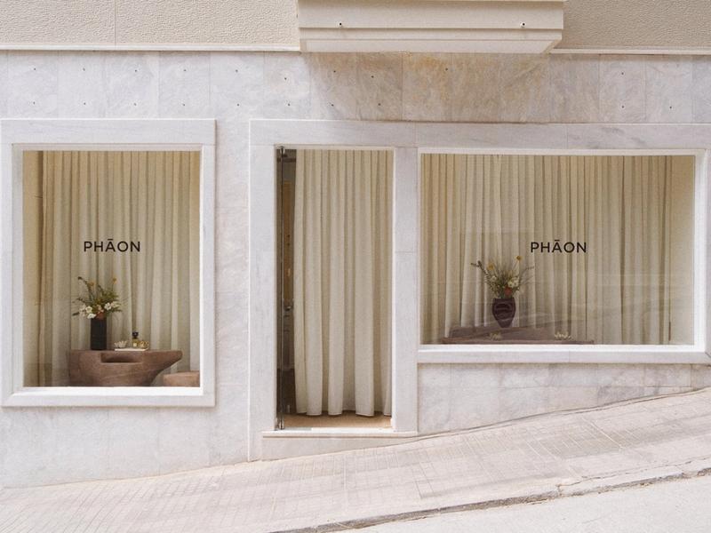 Interior of Phāon in Athens — a curated concept store with design objects and considered lifestyle products