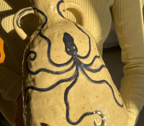 Ceramic work by Terpsichore Savvala