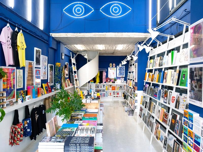 Hyper Hypo bookshop interior, Voreou Street Monastiraki
