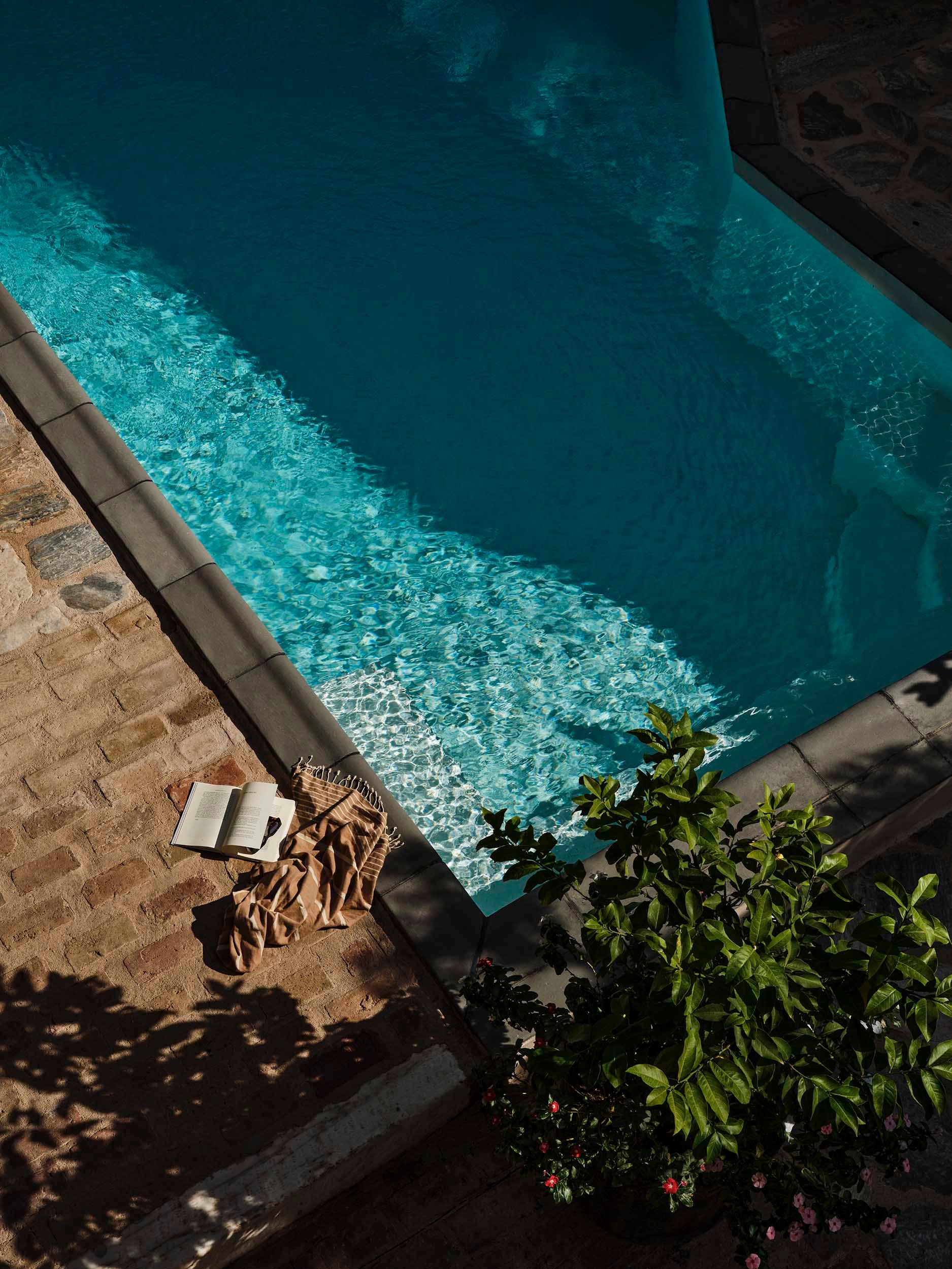 Not Hotel Athens — open courtyard with seating
