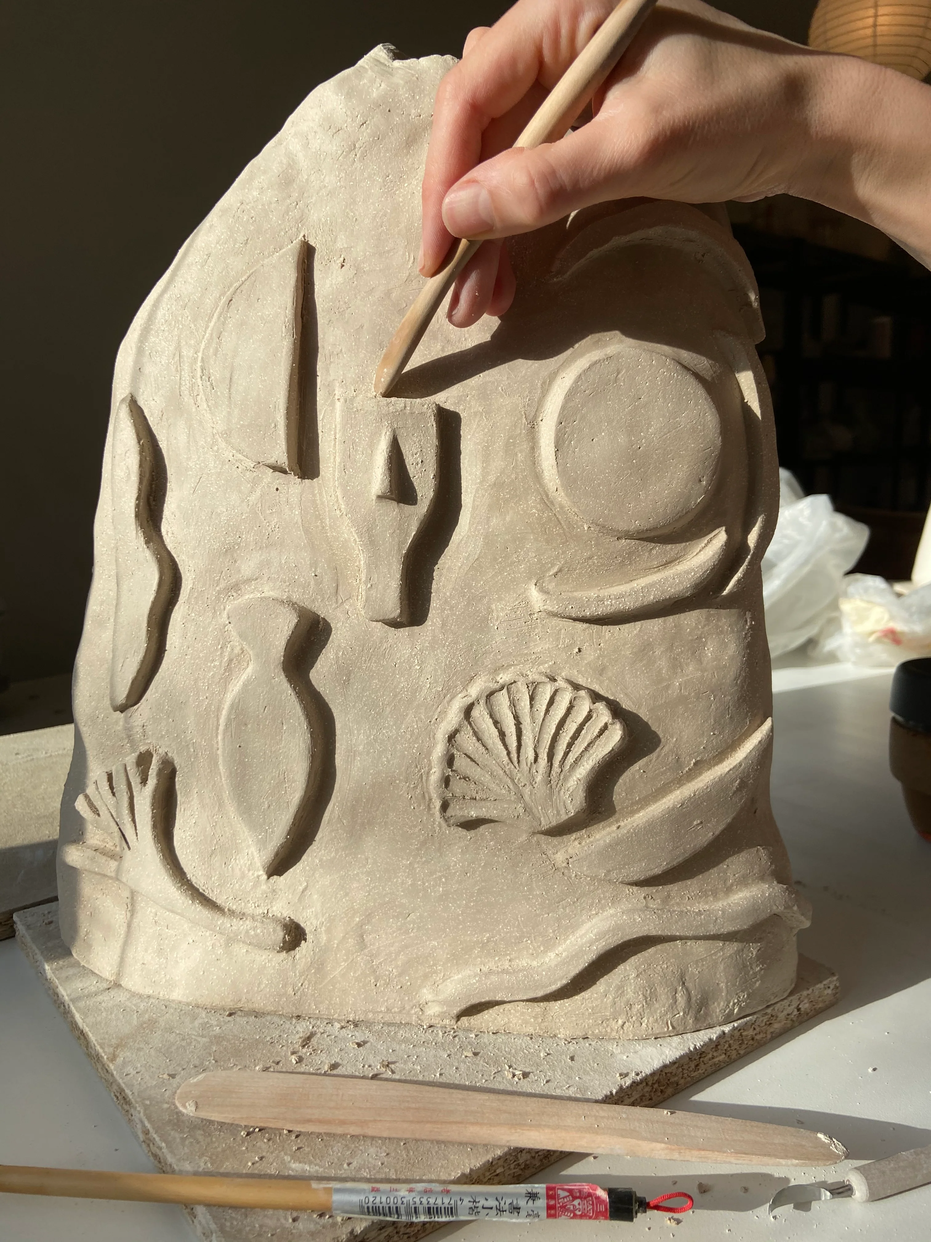 Ceramic work by Terpsichore Savvala