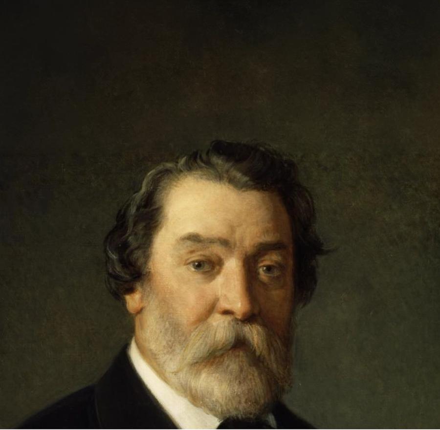 Portrait of architect Theophil Hansen