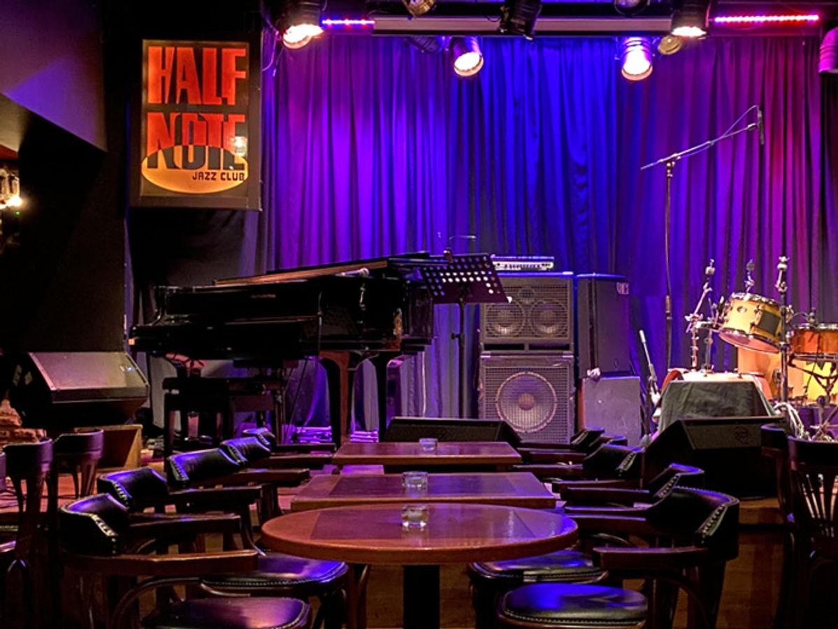 Half Note Jazz Club in Athens — the city's foremost jazz venue, hosting international and local performers since 1999