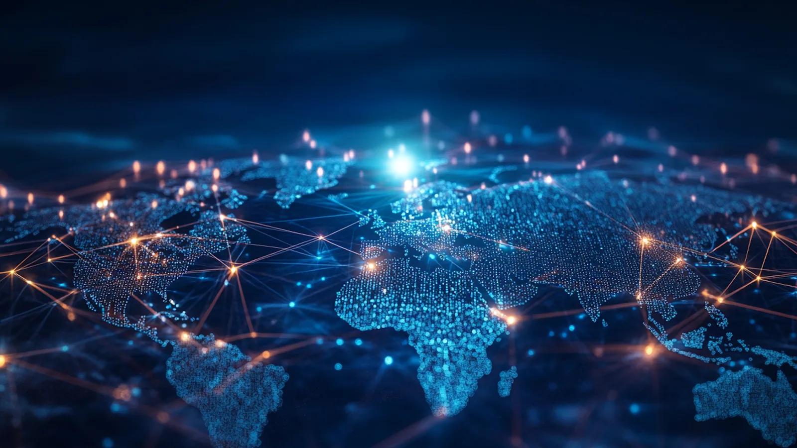 Red global de nodos de datos conectados