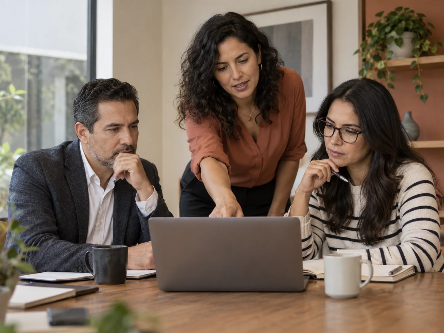 Profesionales trabajan juntos en la adopción de herramientas digitales