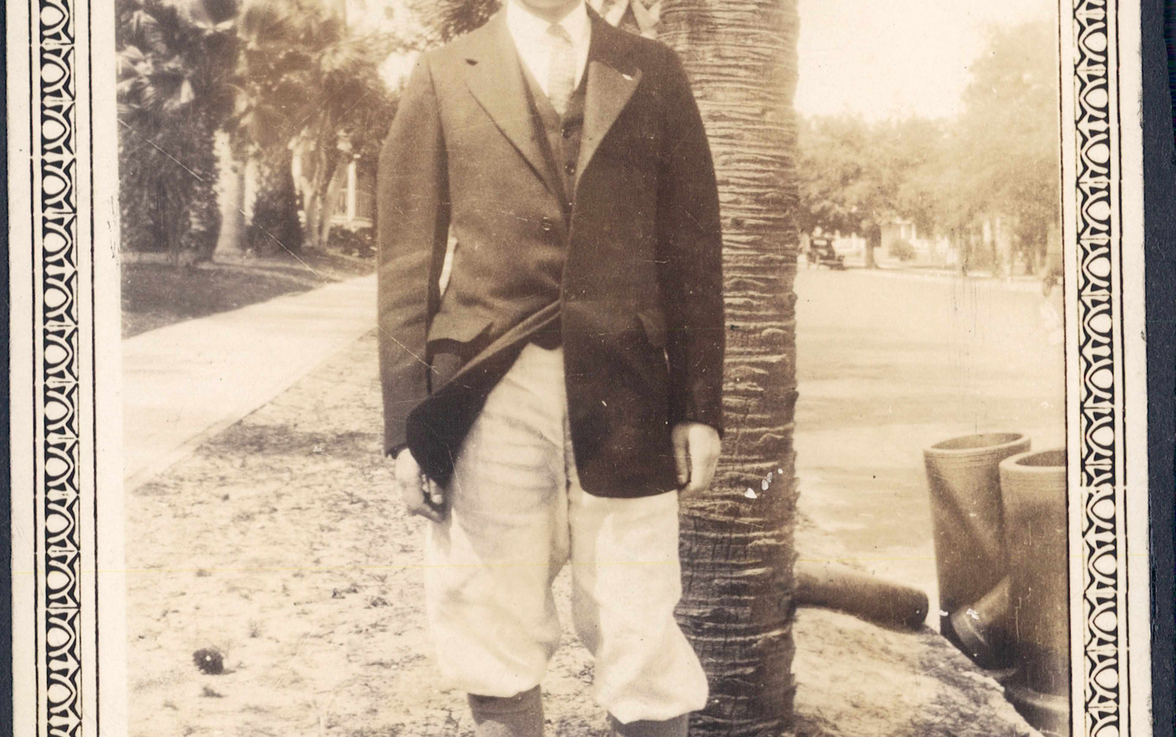 Aaron Lasser in Florida 1924